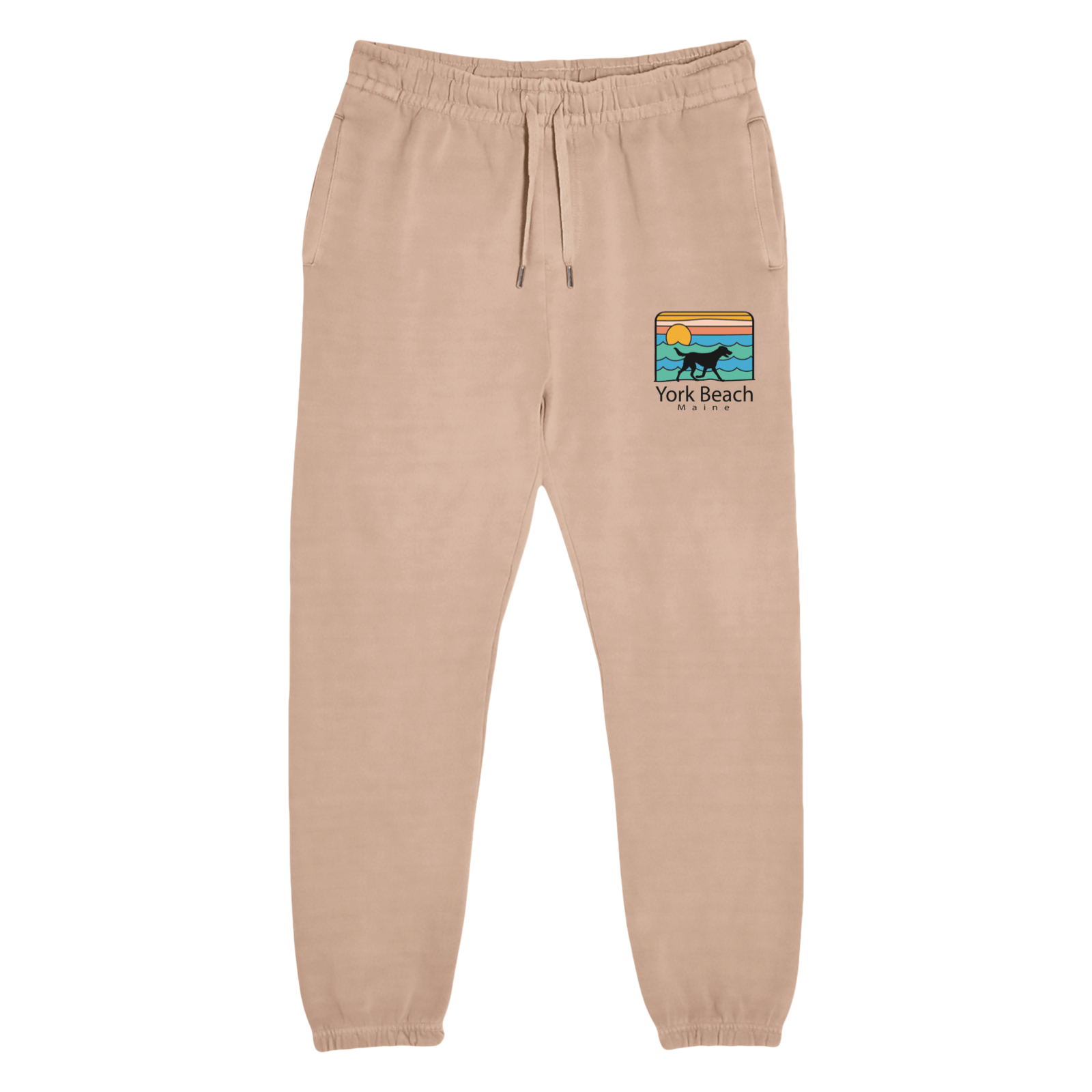 Cape Cod Clothing Company York Beach Summer Dog Premium Fleece Sweatpants