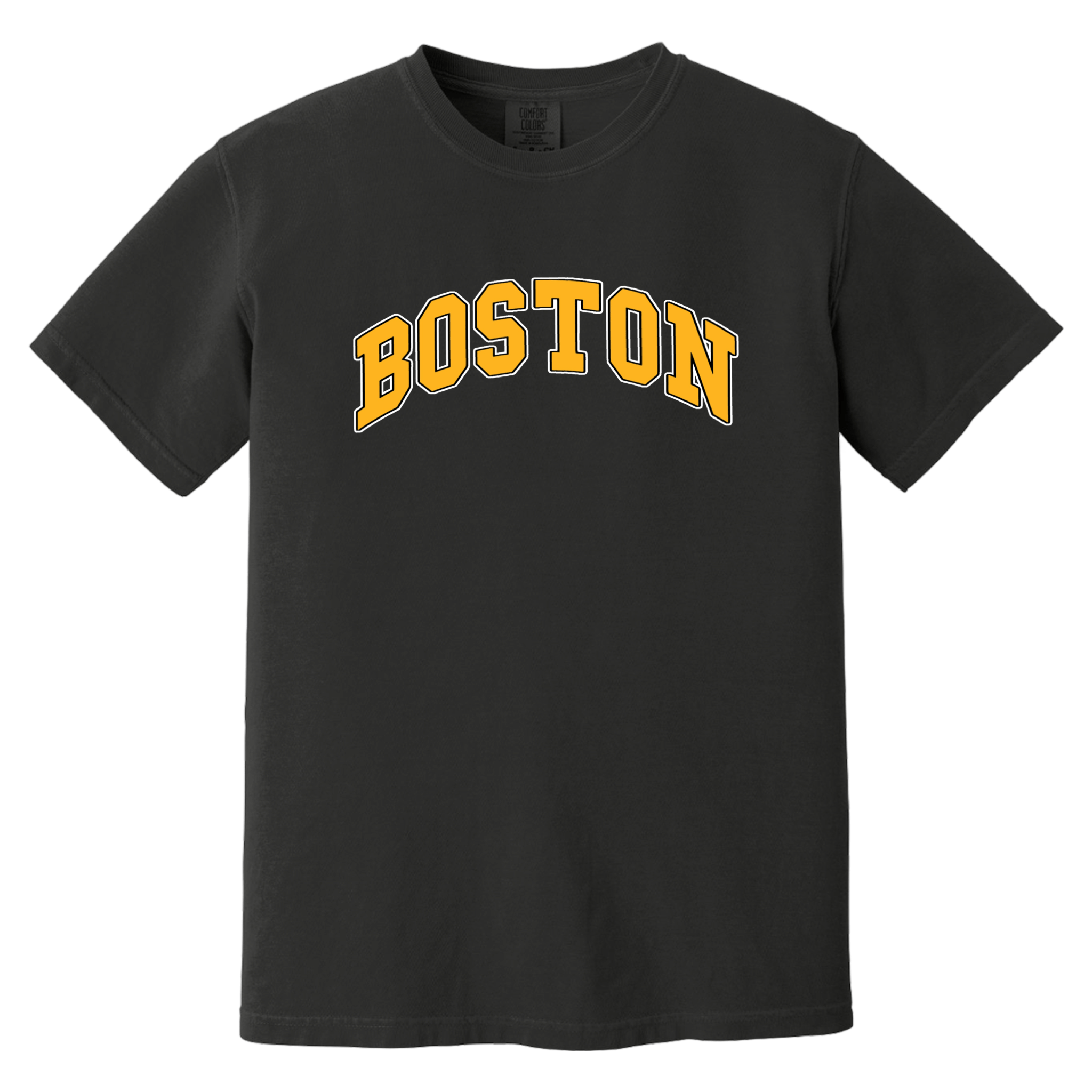 Boston Hockey Comfort Colors T-Shirt, Black