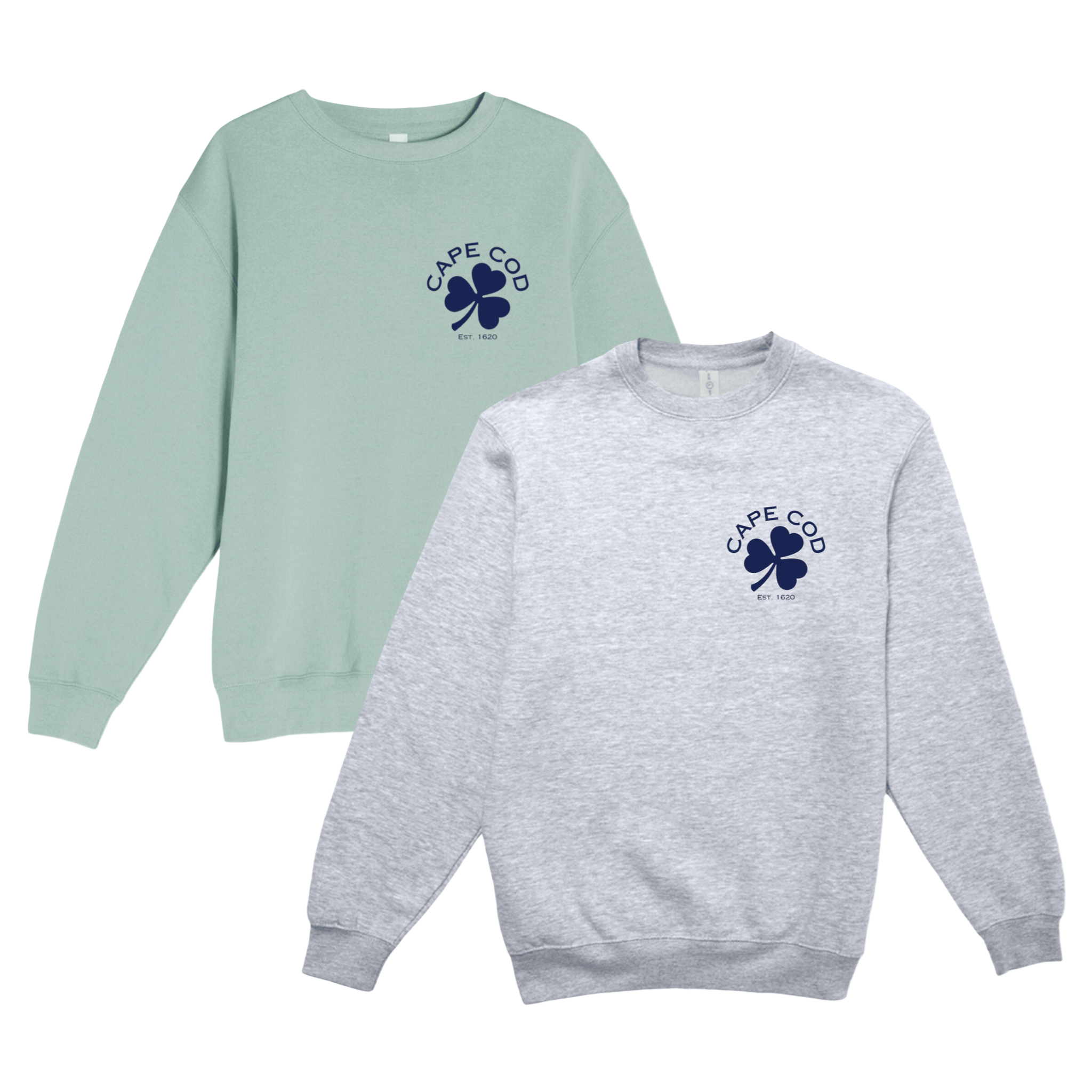 Cape Cod Clothing Company Cape Cod Shamrock Soft Fleece Crewneck Sweatshirt