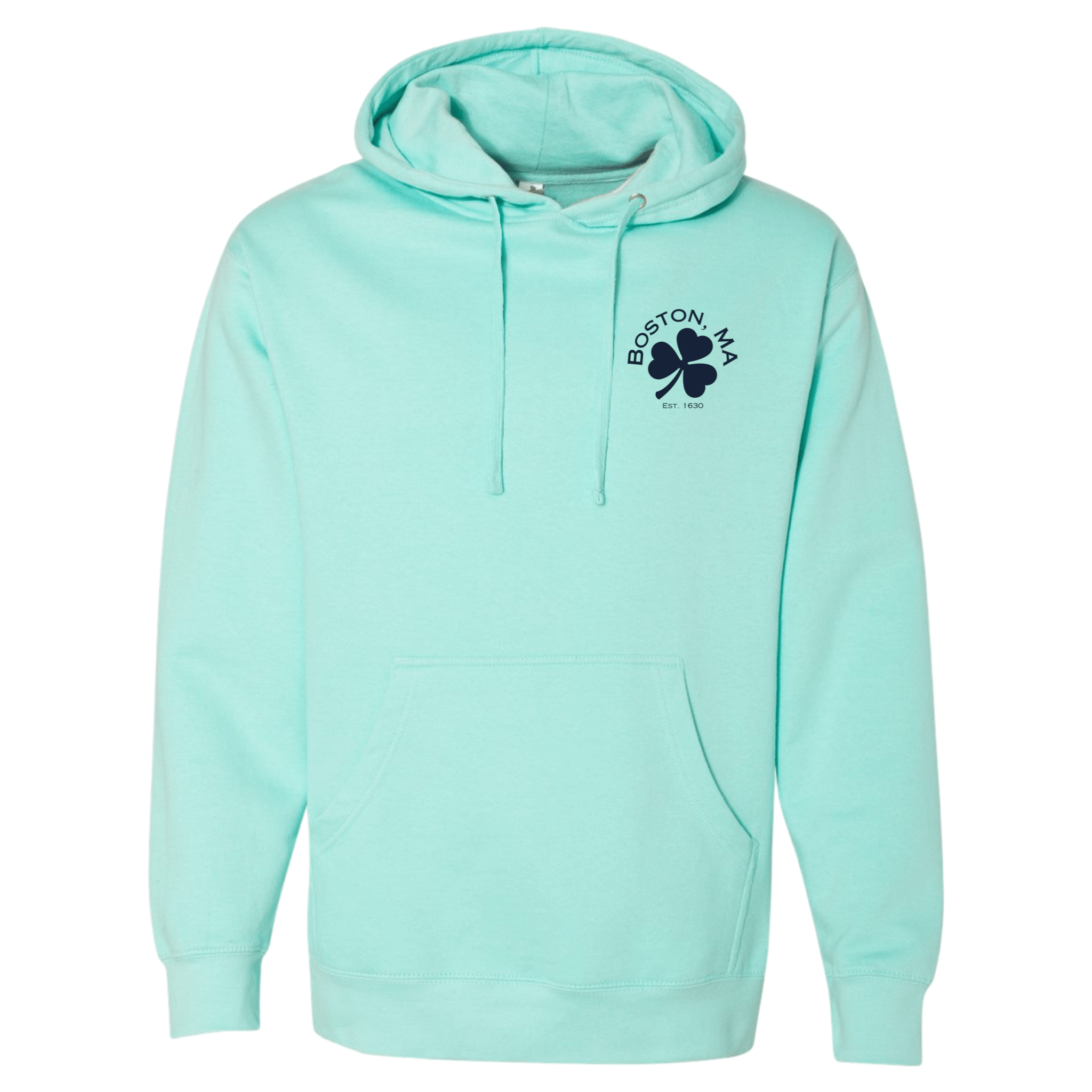 Boston Shamrock Essential Hoodie, Mint