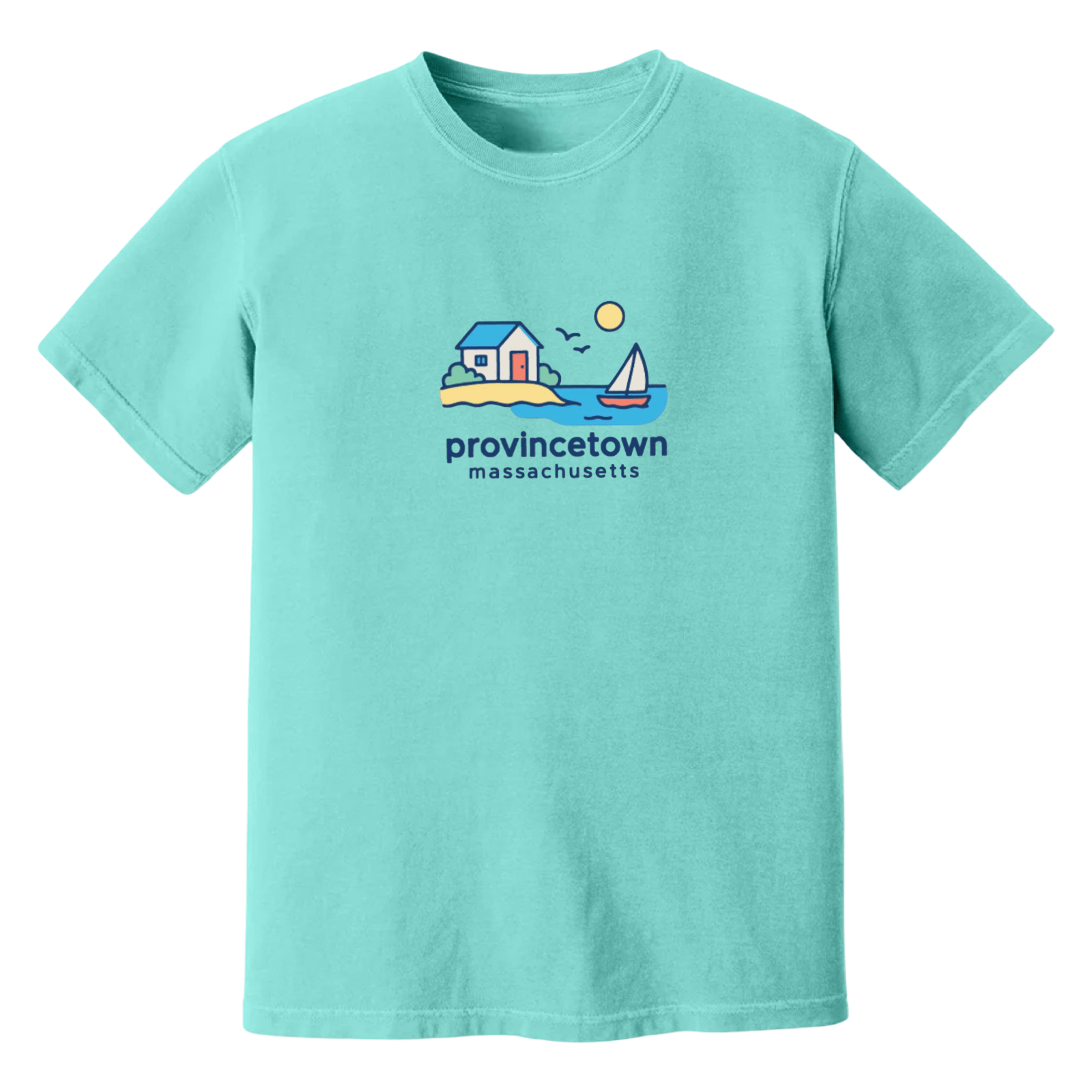 Cape Cod Clothing Company Provincetown Beach House Soft Cotton T-Shirt