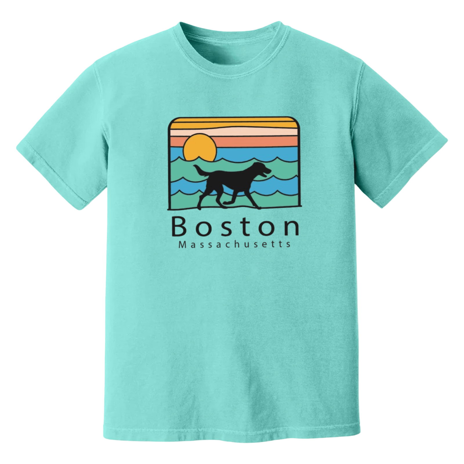 Cape Cod Clothing Company Boston Summer Dog Soft Cotton T-Shirt
