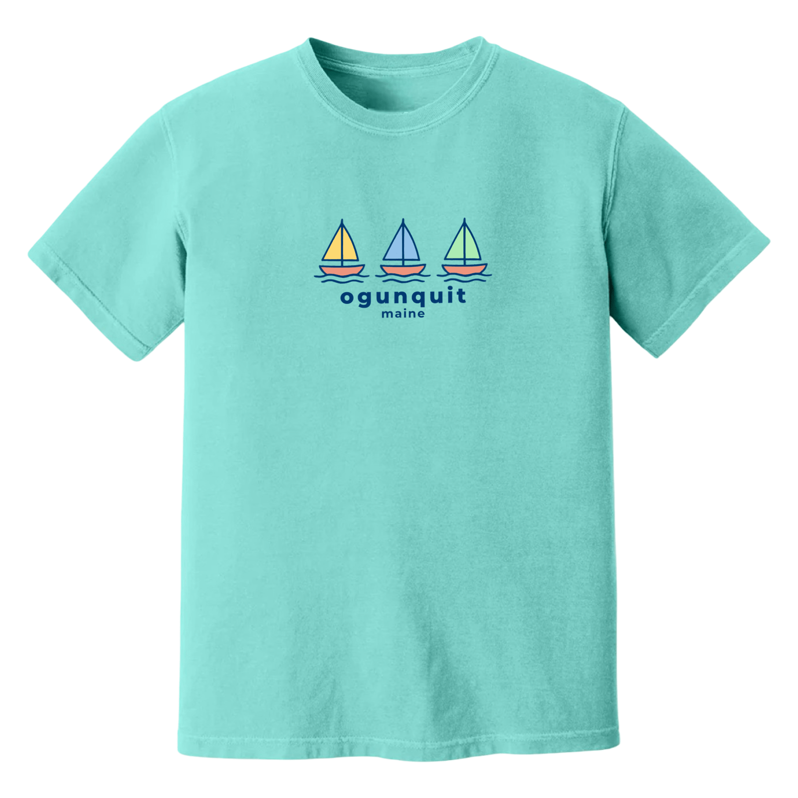 Cape Cod Clothing Company Ogunquit Summer Sails Soft Cotton T-Shirt