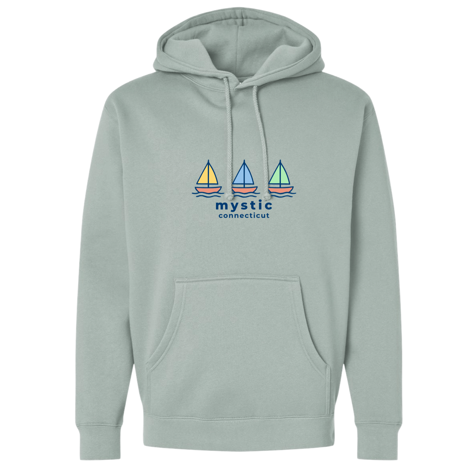 Cape Cod Clothing Company Mystic Summer Sails Midweight Fleece Hoodie