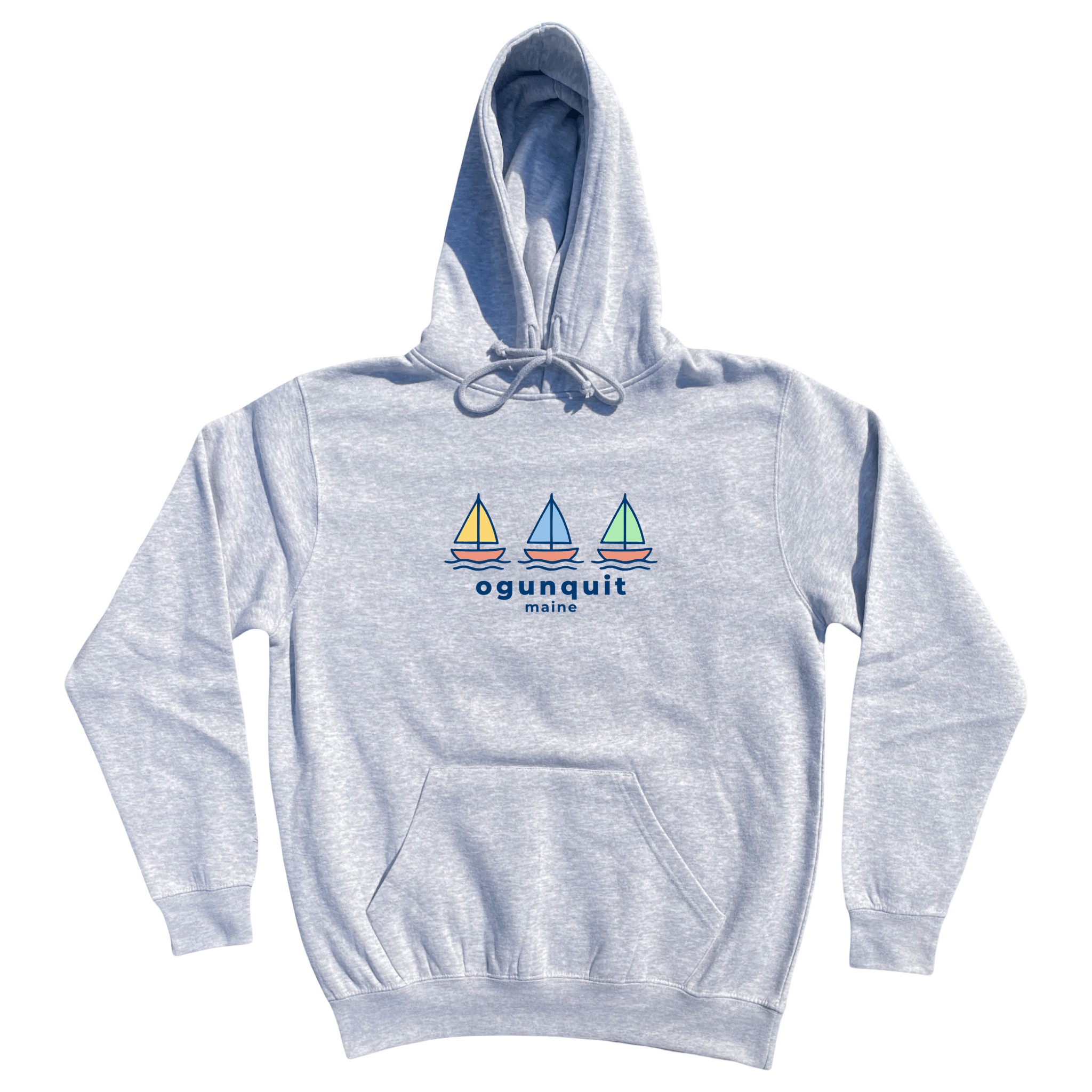 Cape Cod Clothing Company Ogunquit Summer Sails Soft Fleece Hoodie