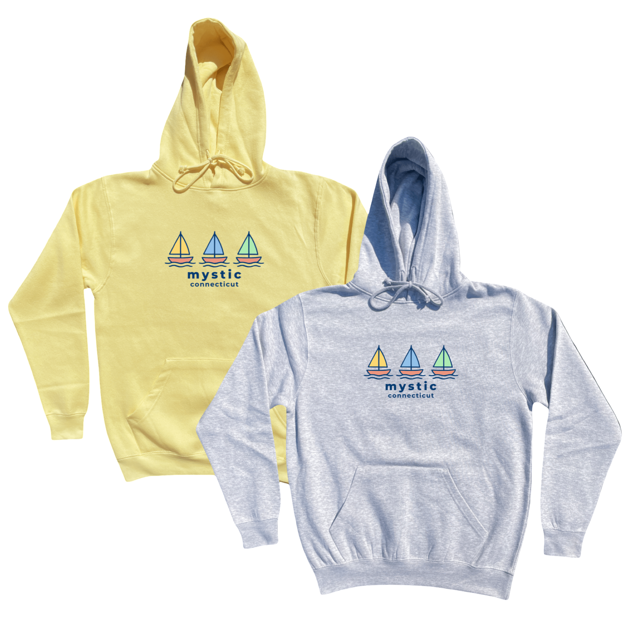 Cape Cod Clothing Company Mystic Summer Sails Soft Fleece Hoodie