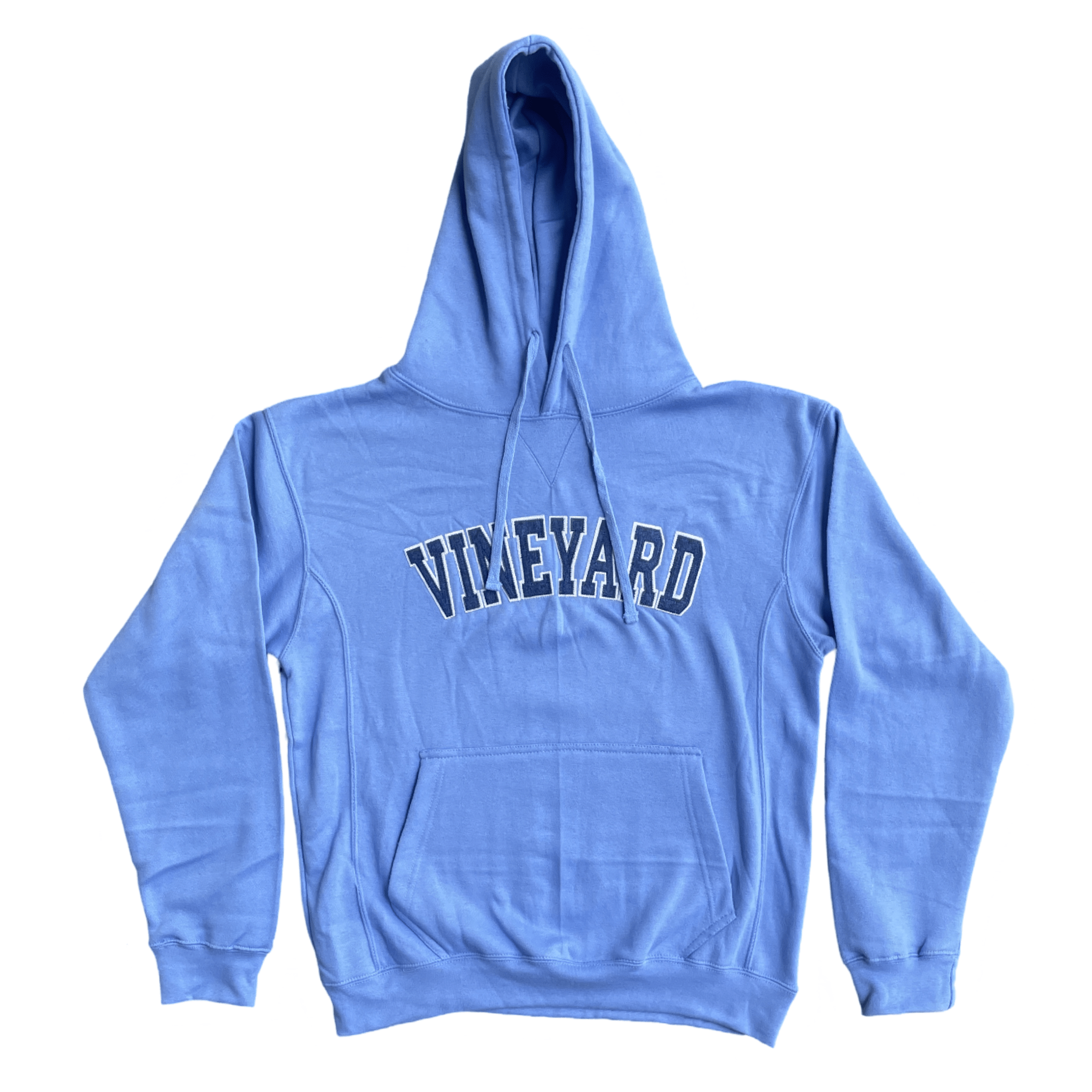 Vineyard Premium Applique Hoodie, carolina blue