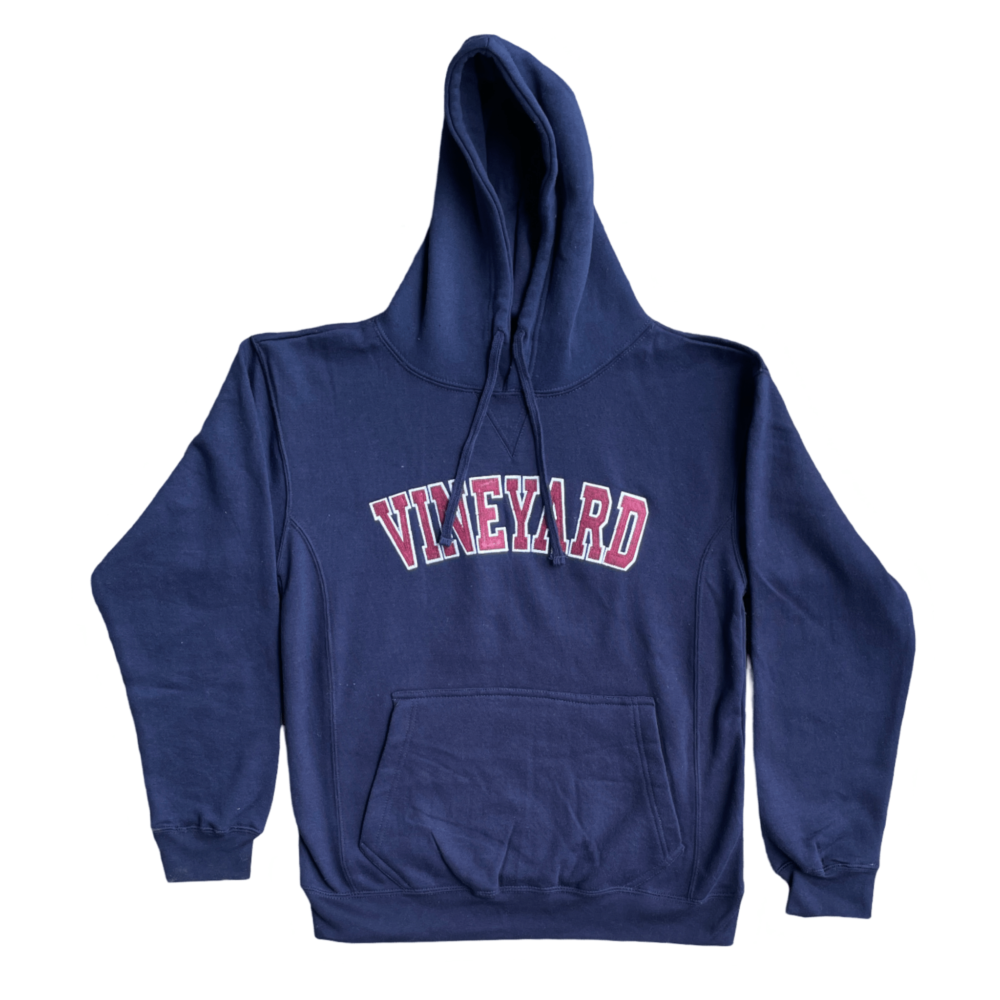 Vineyard Premium Applique Hoodie, navy