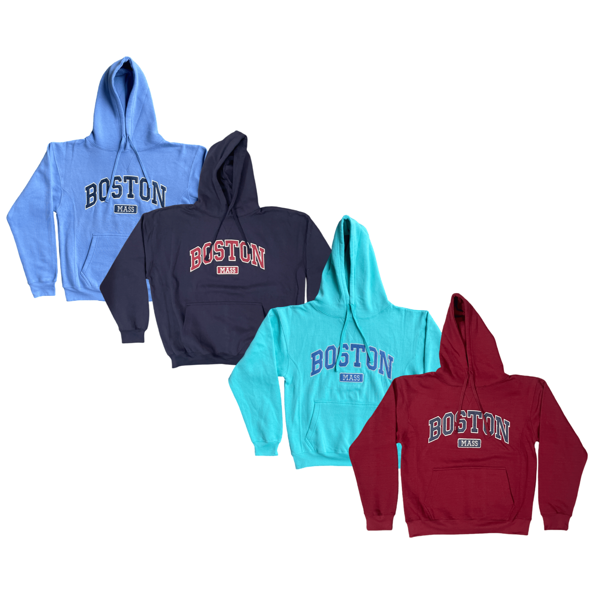 Boston Premium Applique Hoodie