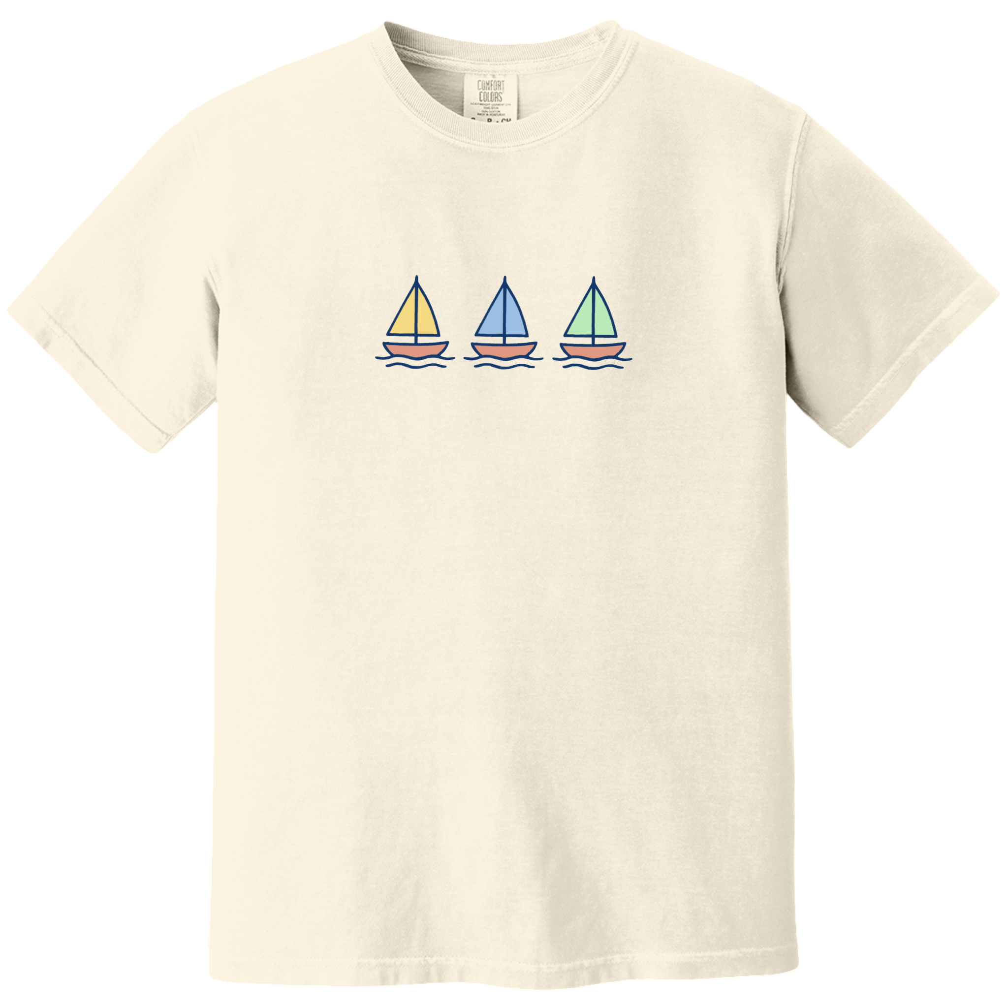 Cape Cod Clothing Company Summer Sails Comfort Colors T-Shirt