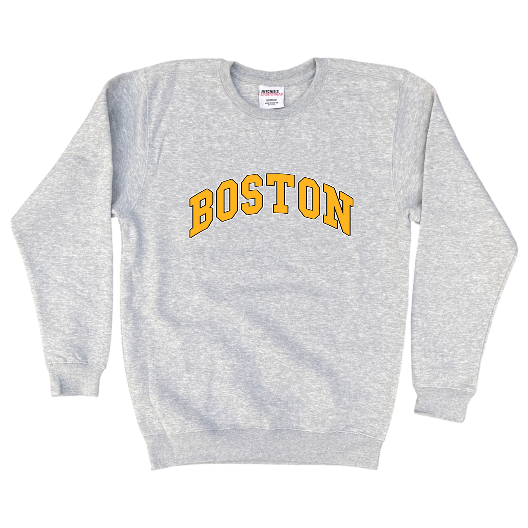 Boston Hockey Fleece Crewneck Sweatshirt