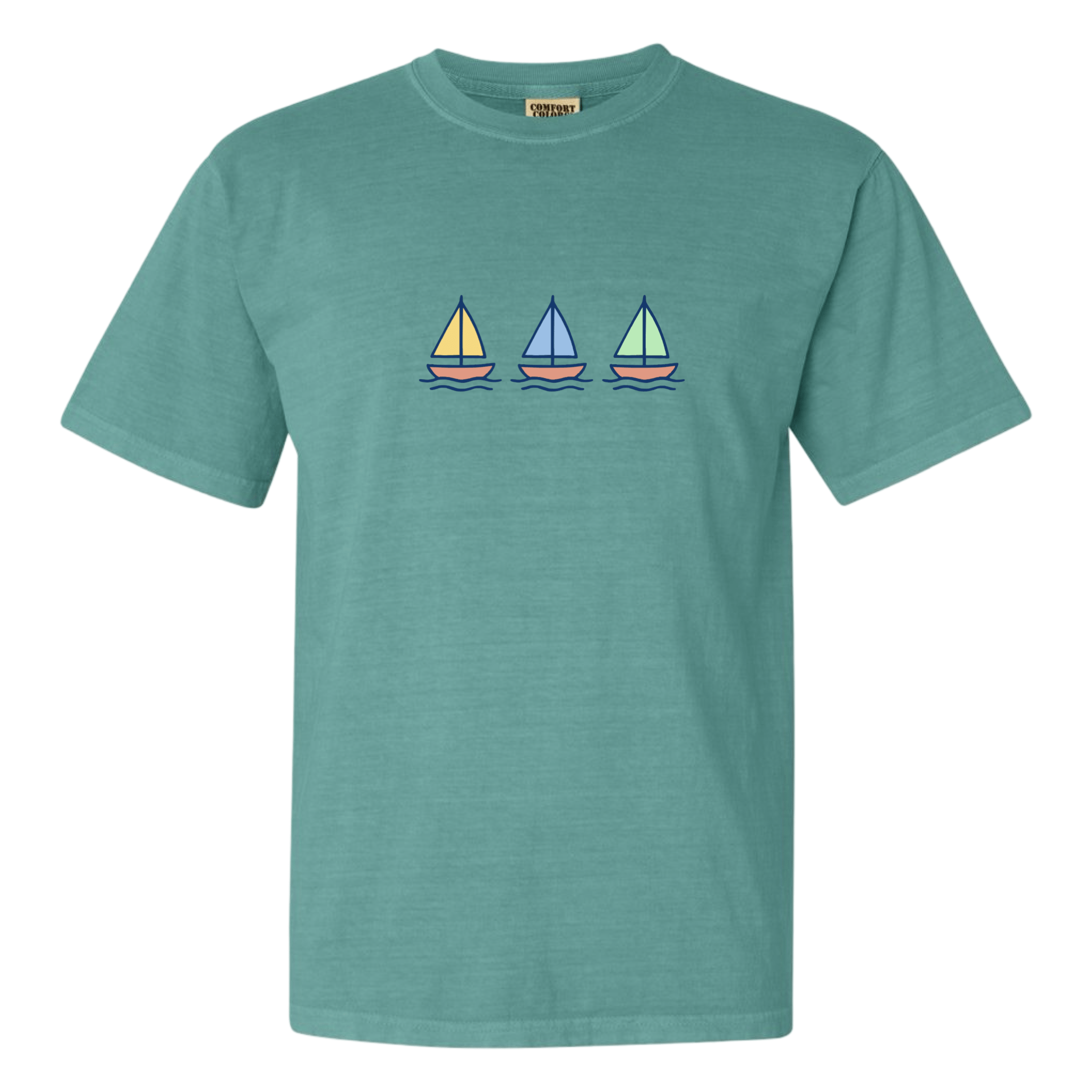 Cape Cod Clothing Company Summer Sails Comfort Colors T-Shirt