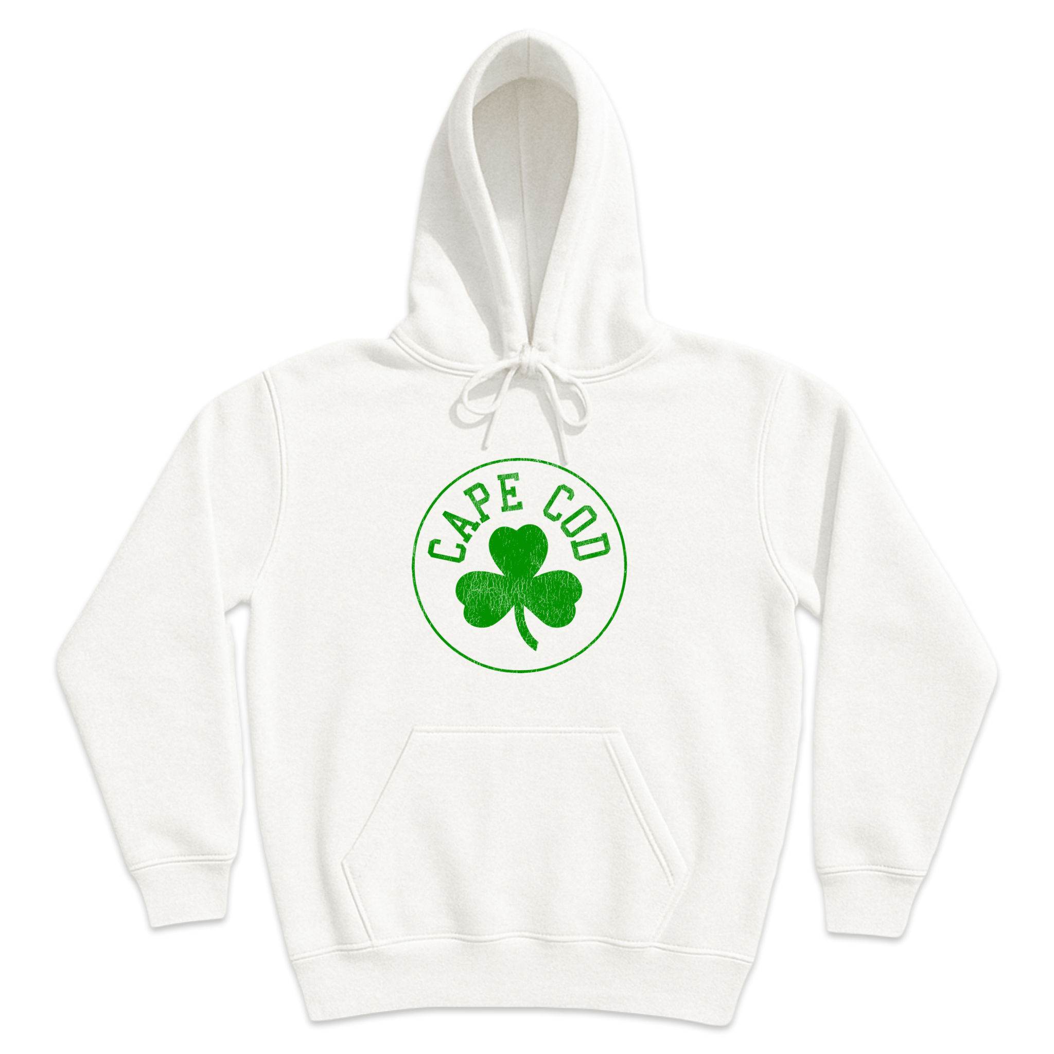 Cape Cod Clothing Company Cape Cod Aged Shamrock Soft Fleece Hoodie