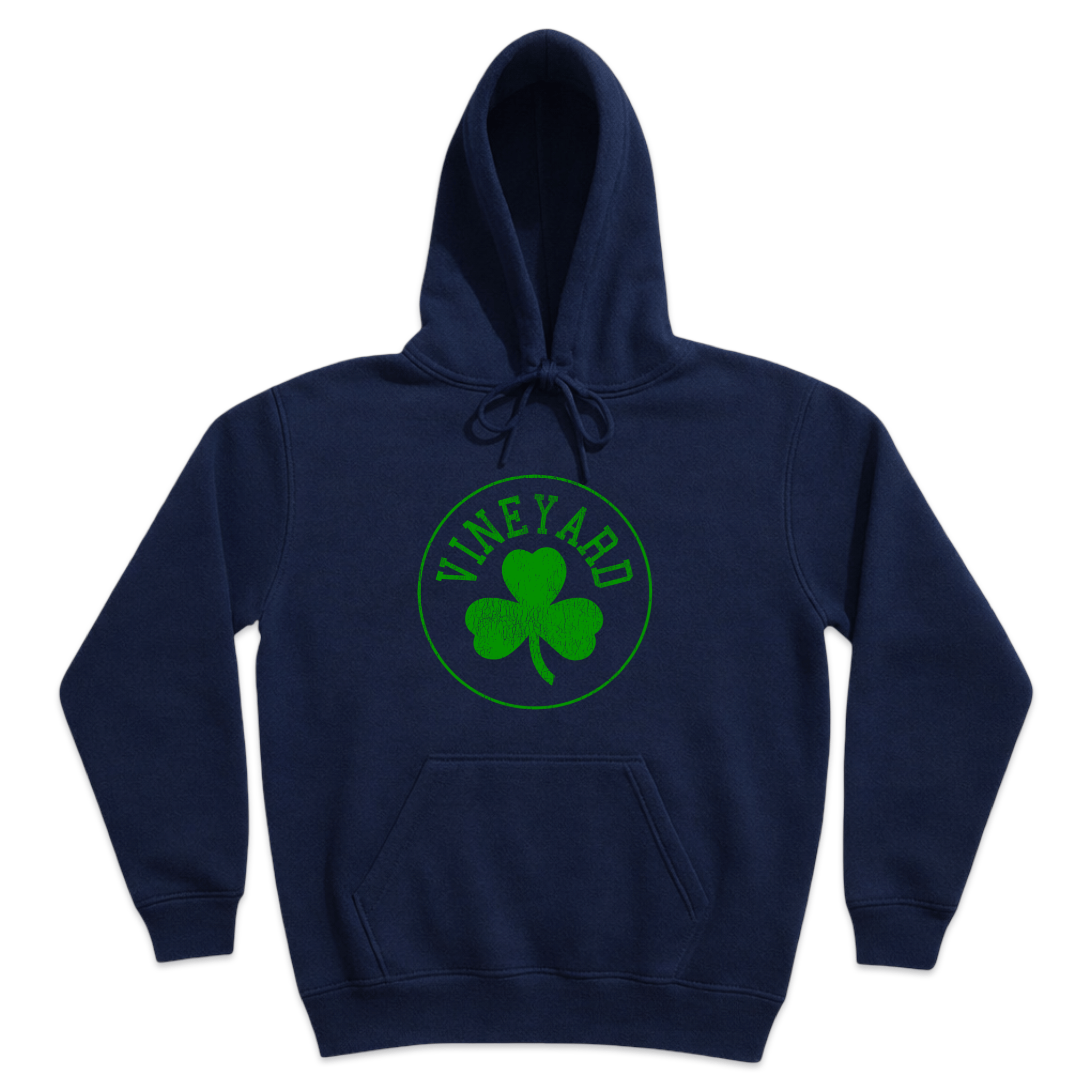 Cape Cod Clothing Company Martha's Vineyard Aged Shamrock Soft Fleece Hoodie