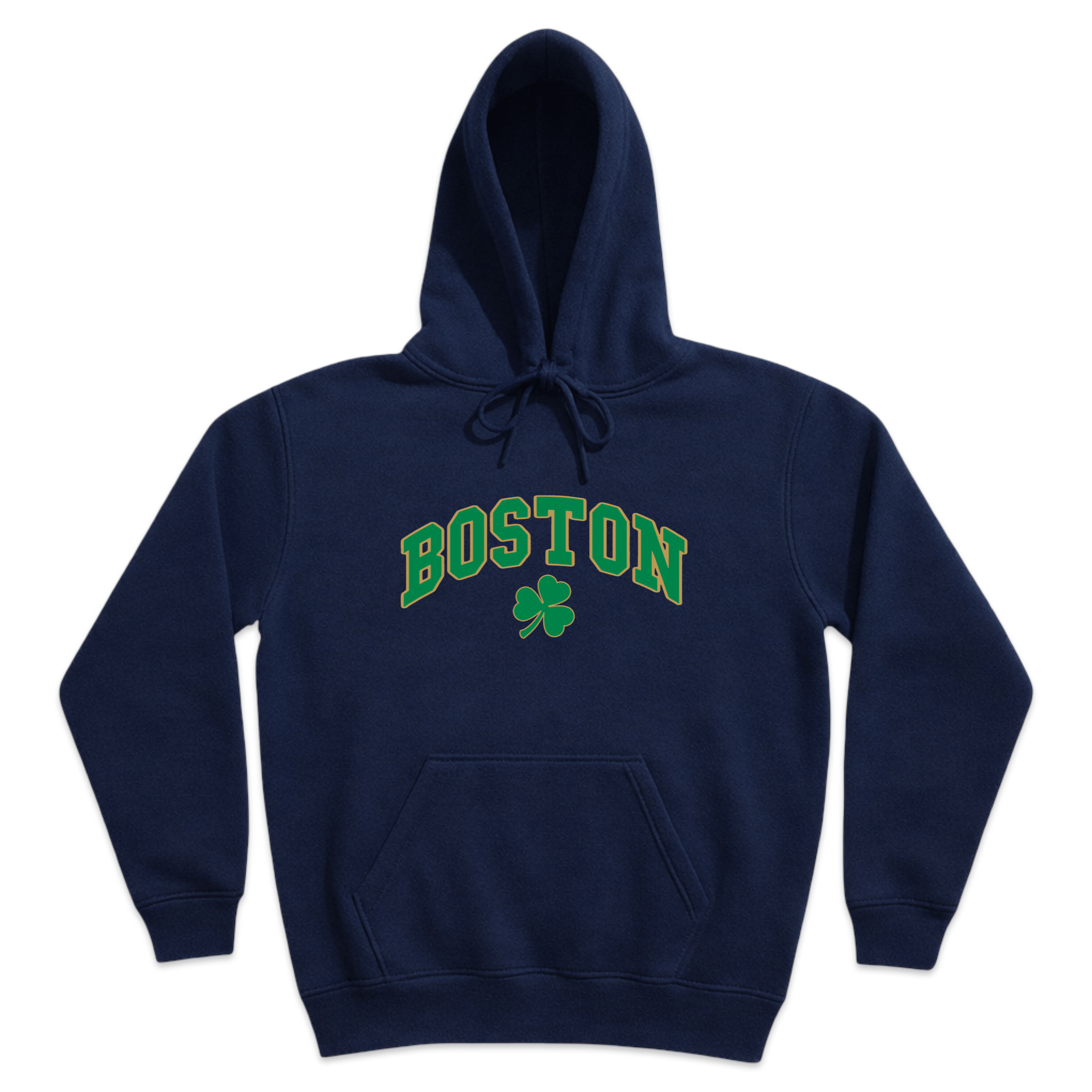 Cape Cod Clothing Company Boston Vintage Shamrock Soft Fleece Hoodie