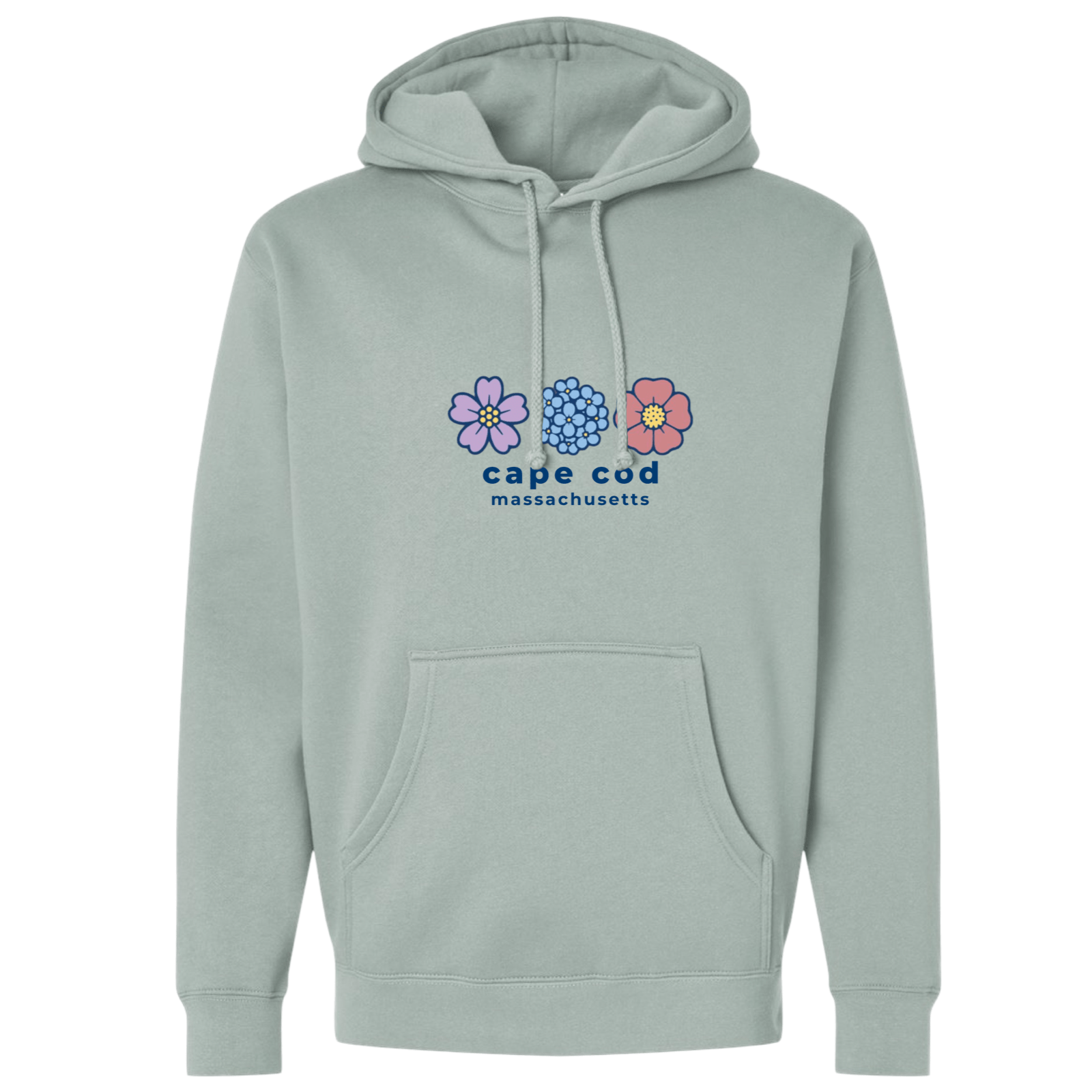 Cape Cod Clothing Company Cape Cod Summer Bloom Midweight Fleece Hoodie