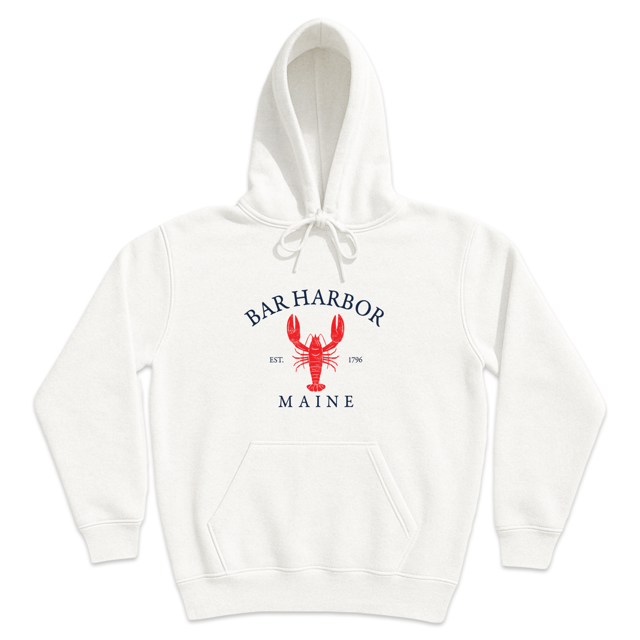 Cape Cod Clothing Company Bar Harbor Vintage Lobster Soft Fleece Hoodie