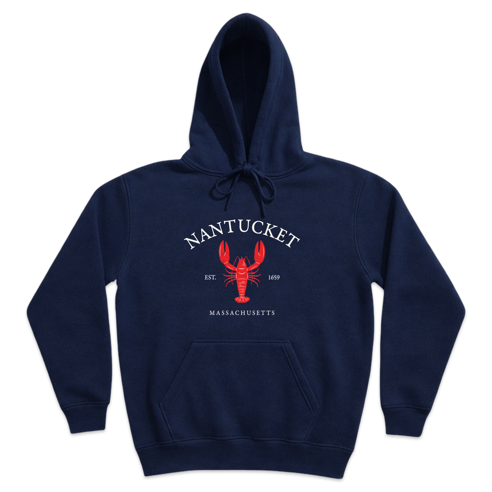 Cape Cod Clothing Company Nantucket Vintage Lobster Soft Fleece Hoodie