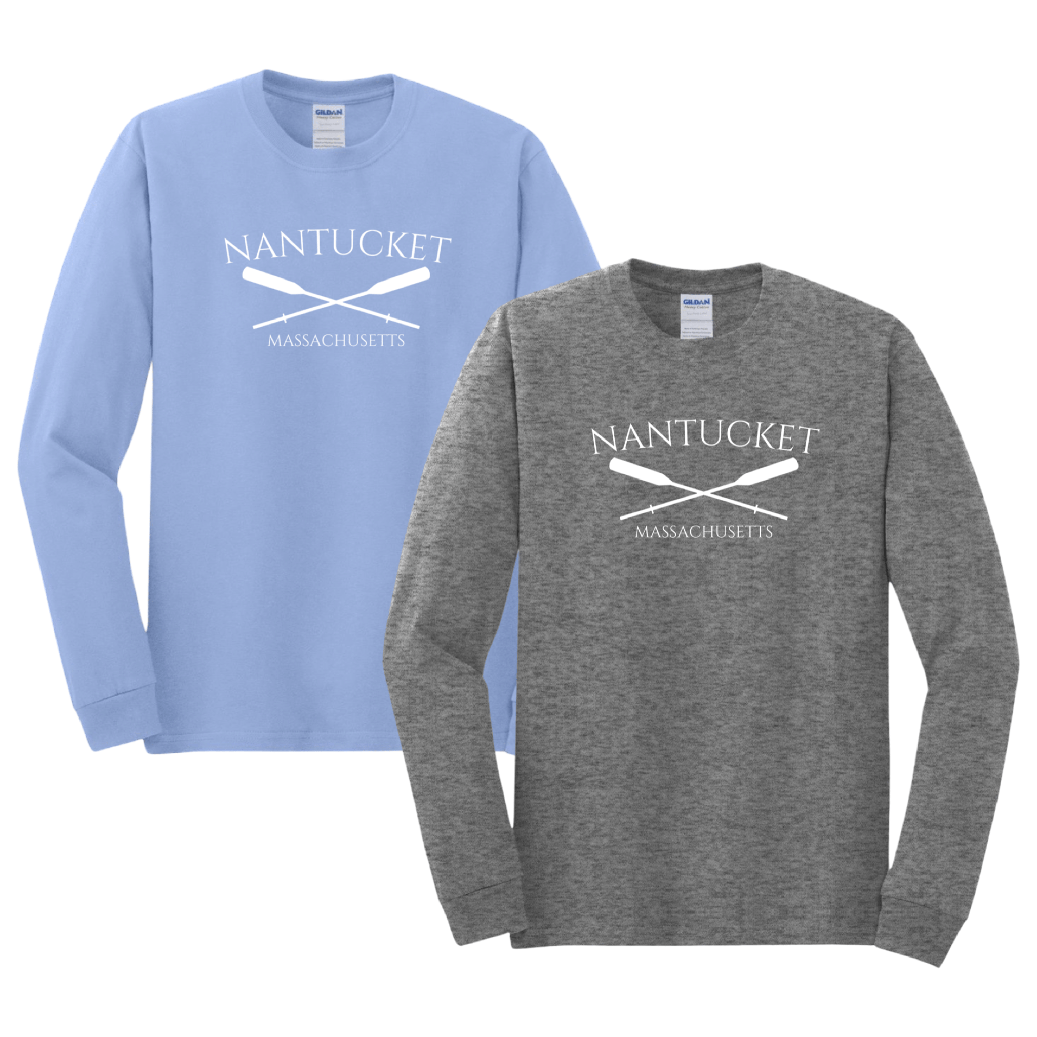 Nantucket Crossed Oar Long Sleeve T-Shirt