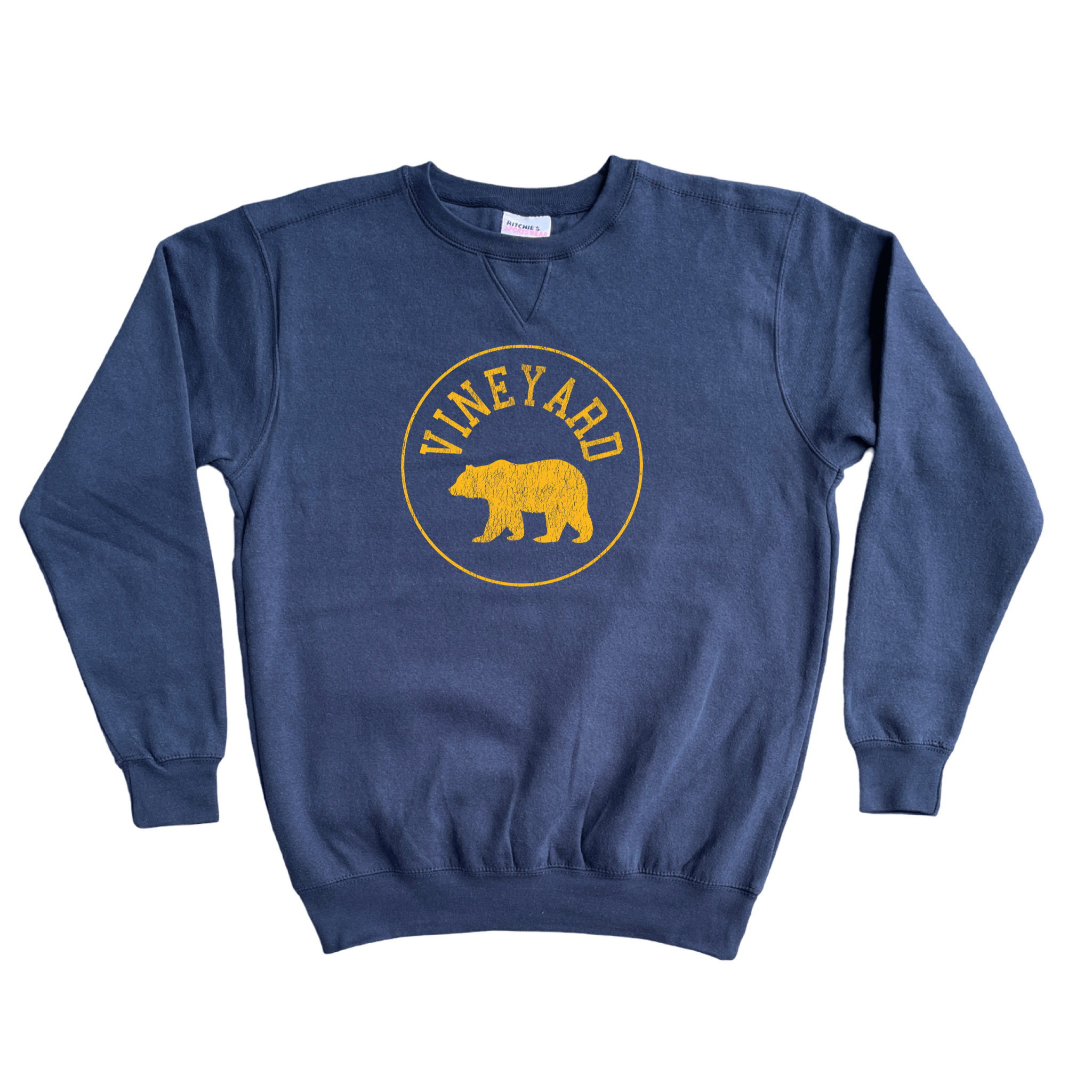 Cape Cod Clothing Company Martha's Vineyard Legacy Bear Fleece Crewneck