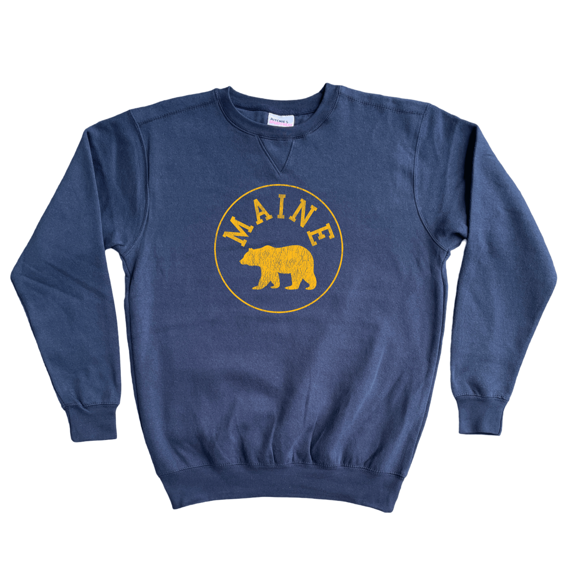 Cape Cod Clothing Company Maine Legacy Bear Fleece Crewneck
