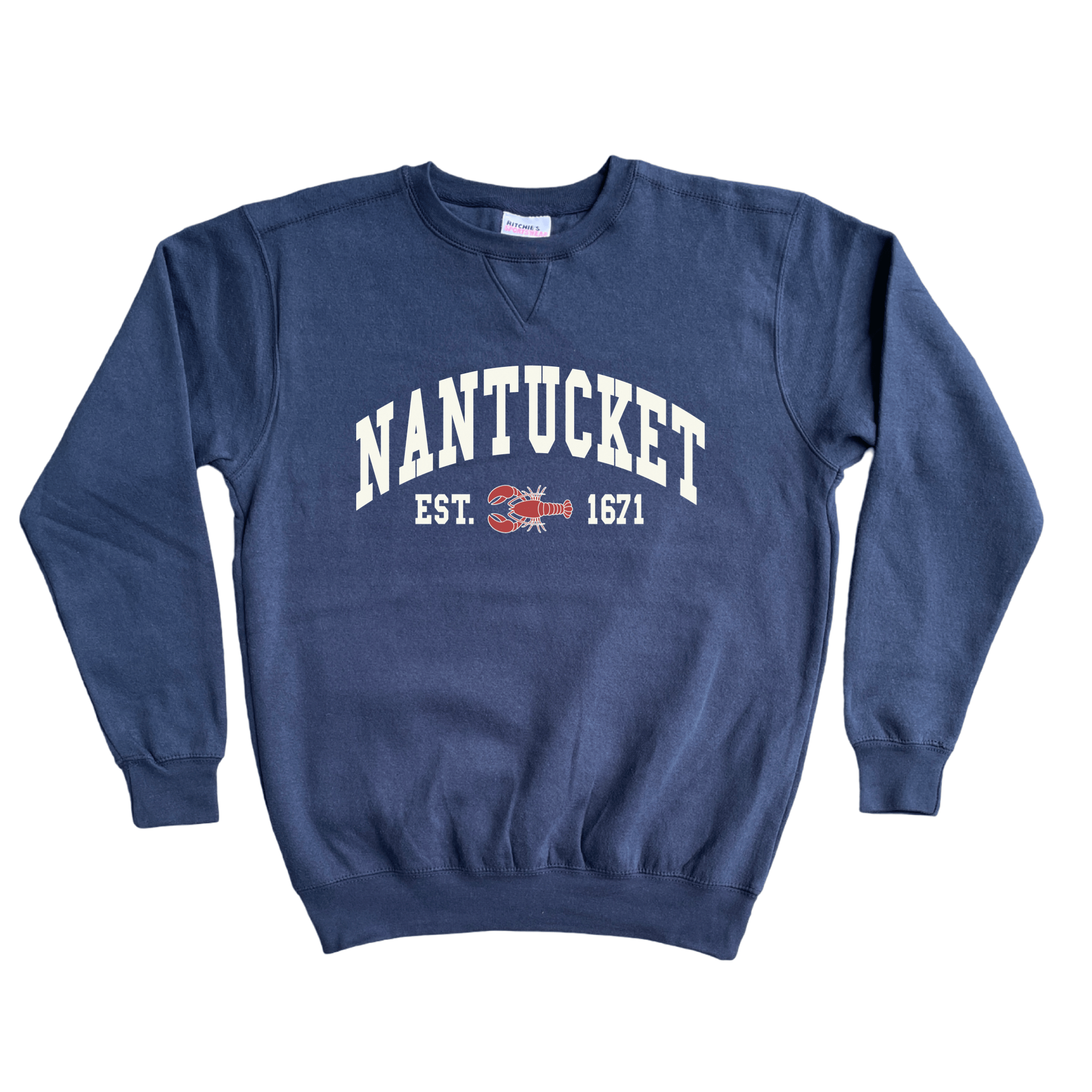 Cape Cod Clothing Company Nantucket Lobster Fleece Crewneck