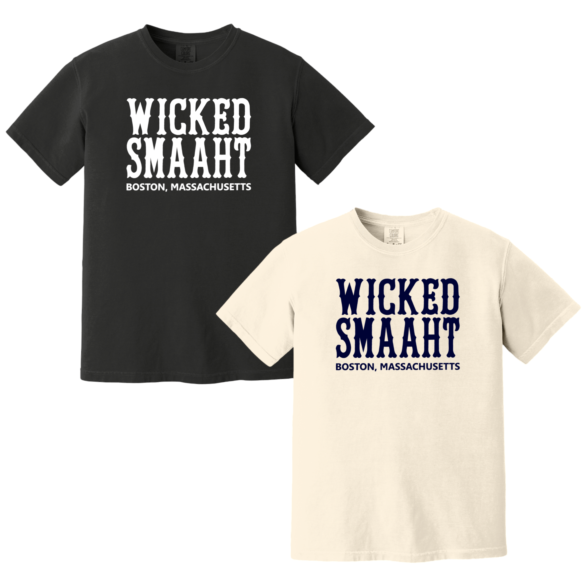 Boston Wicked Smaaht Comfort Colors T-Shirt