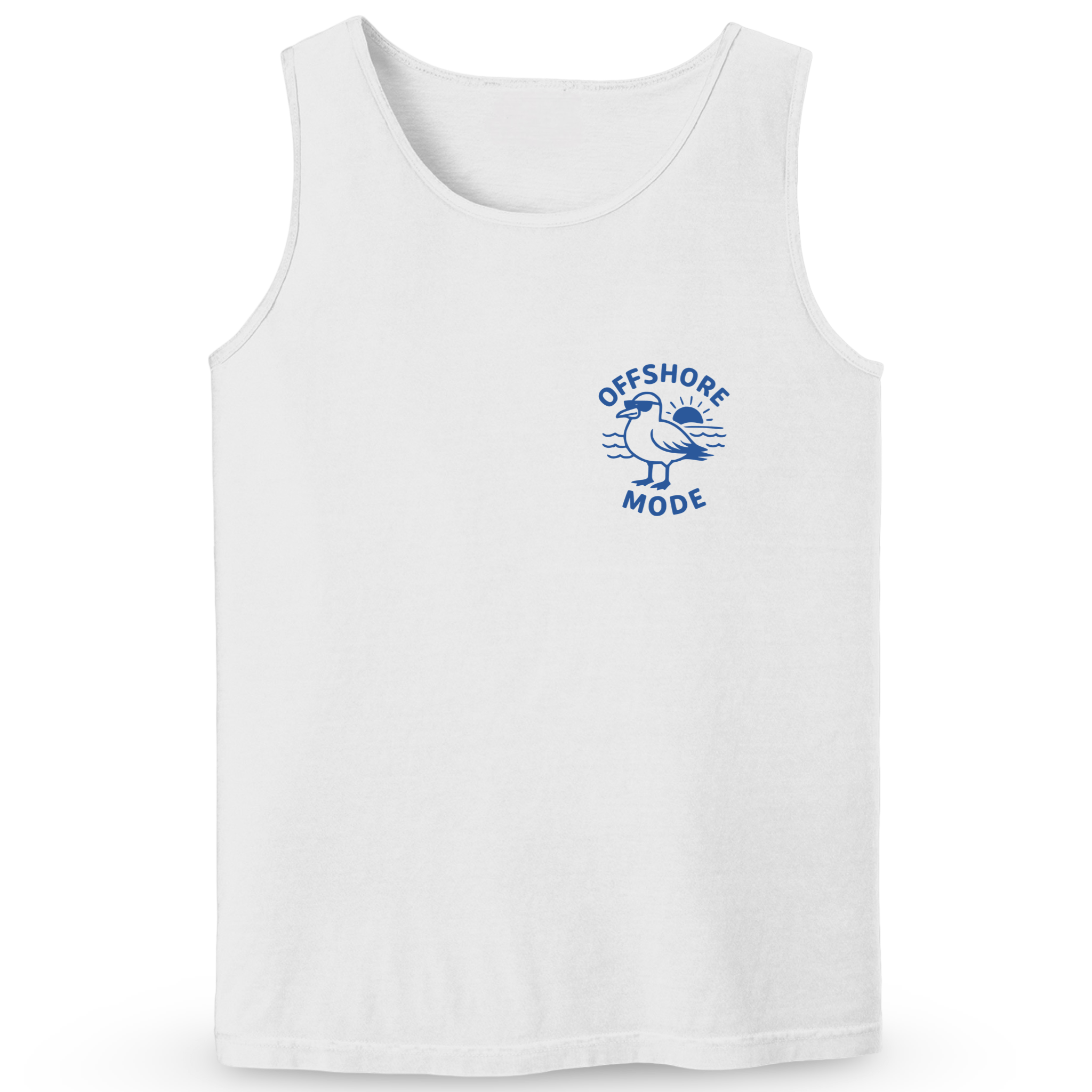 Cape Cod Clothing Company Offshore Seagull Soft Cotton Tank Top