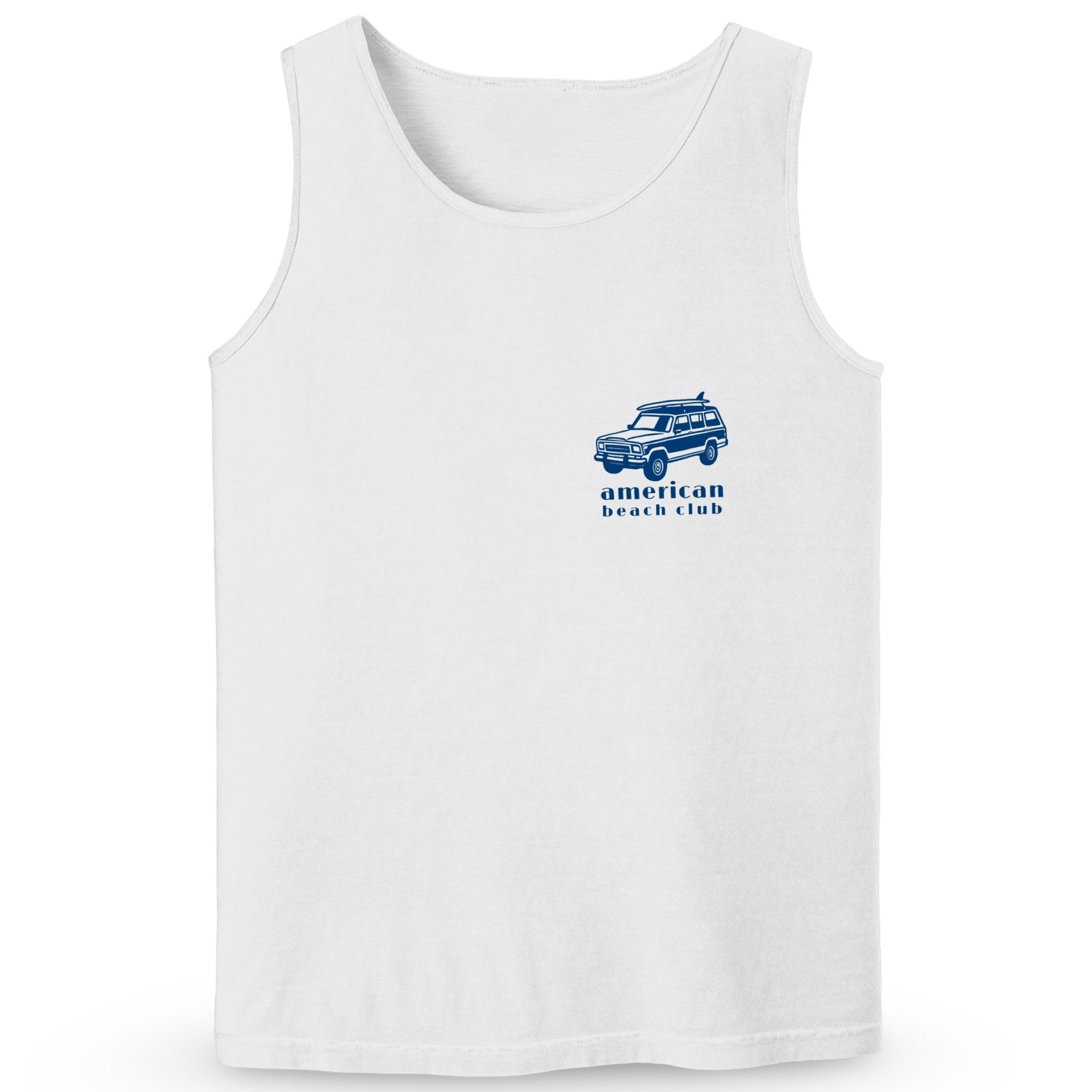 Cape Cod Clothing Company American Beach Club SUV Soft Cotton Tank Top