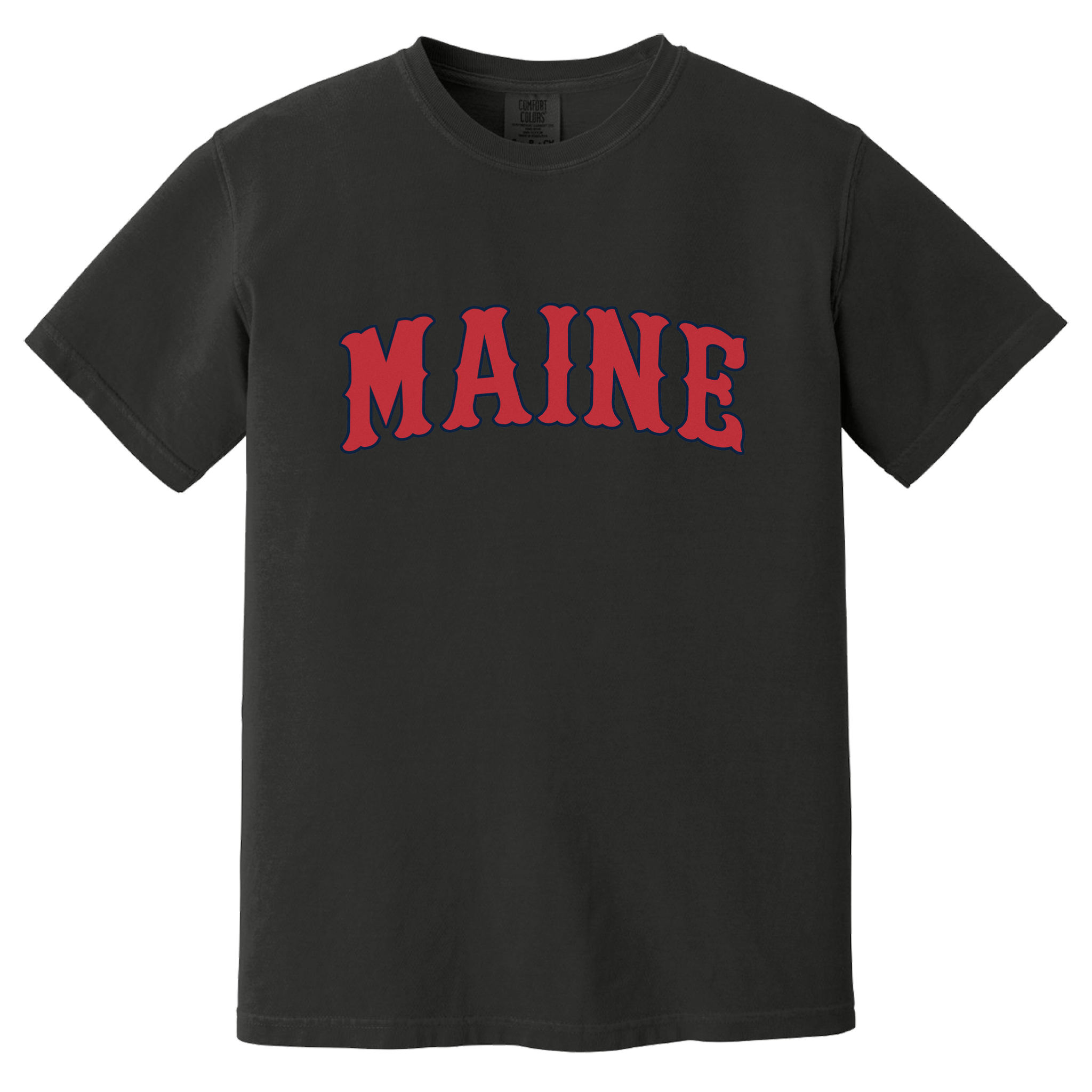 Cape Cod Clothing Company Maine Baseball Comfort Colors T-Shirt - Clearance