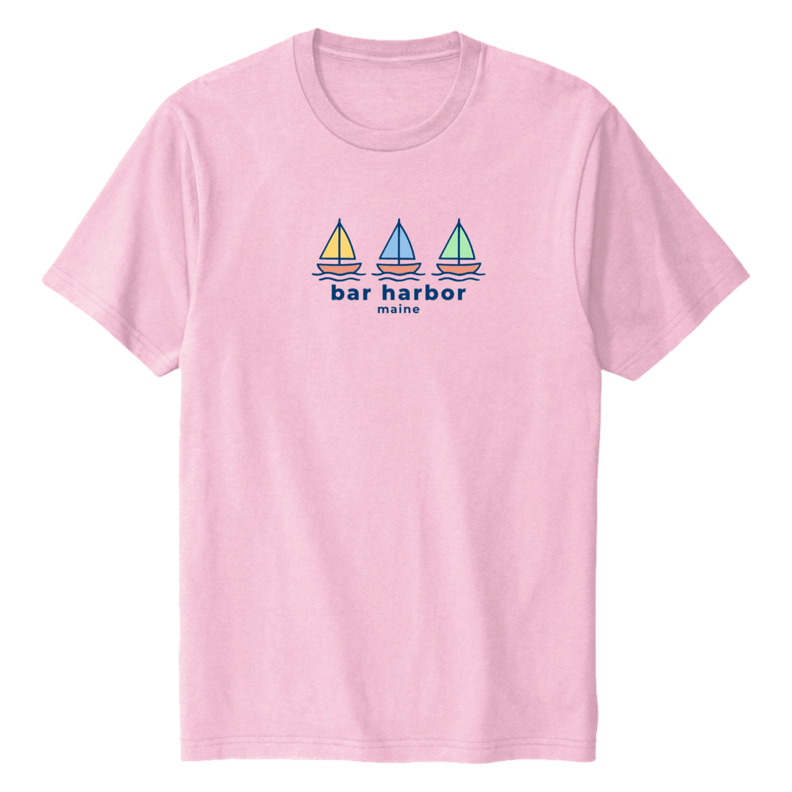 Cape Cod Clothing Company Bar Harbor Summer Sails Soft Cotton T-Shirt
