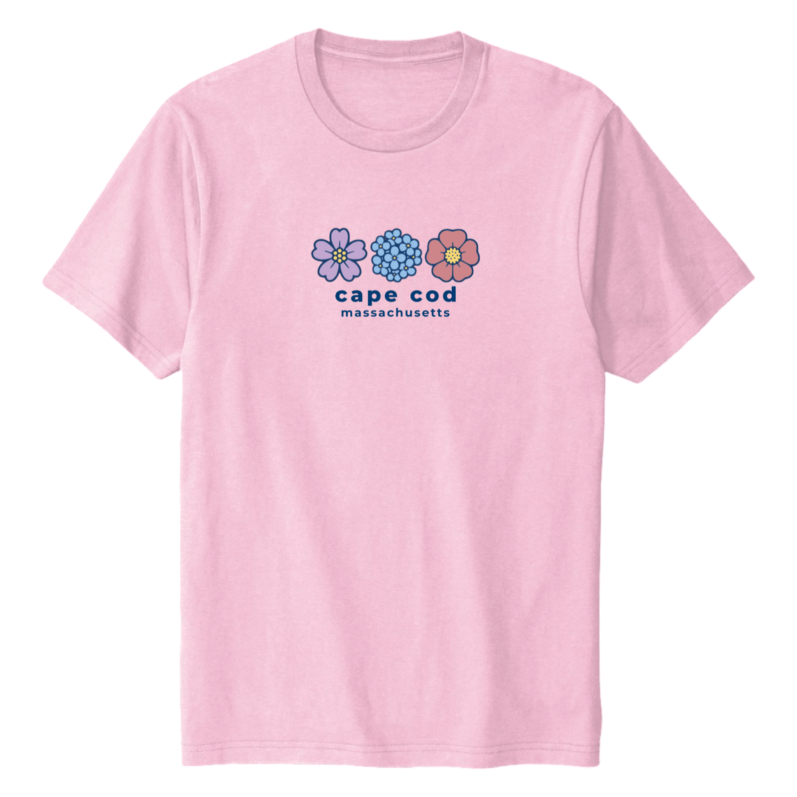 Cape Cod Clothing Company Cape Cod Summer Bloom Soft Cotton T-Shirt
