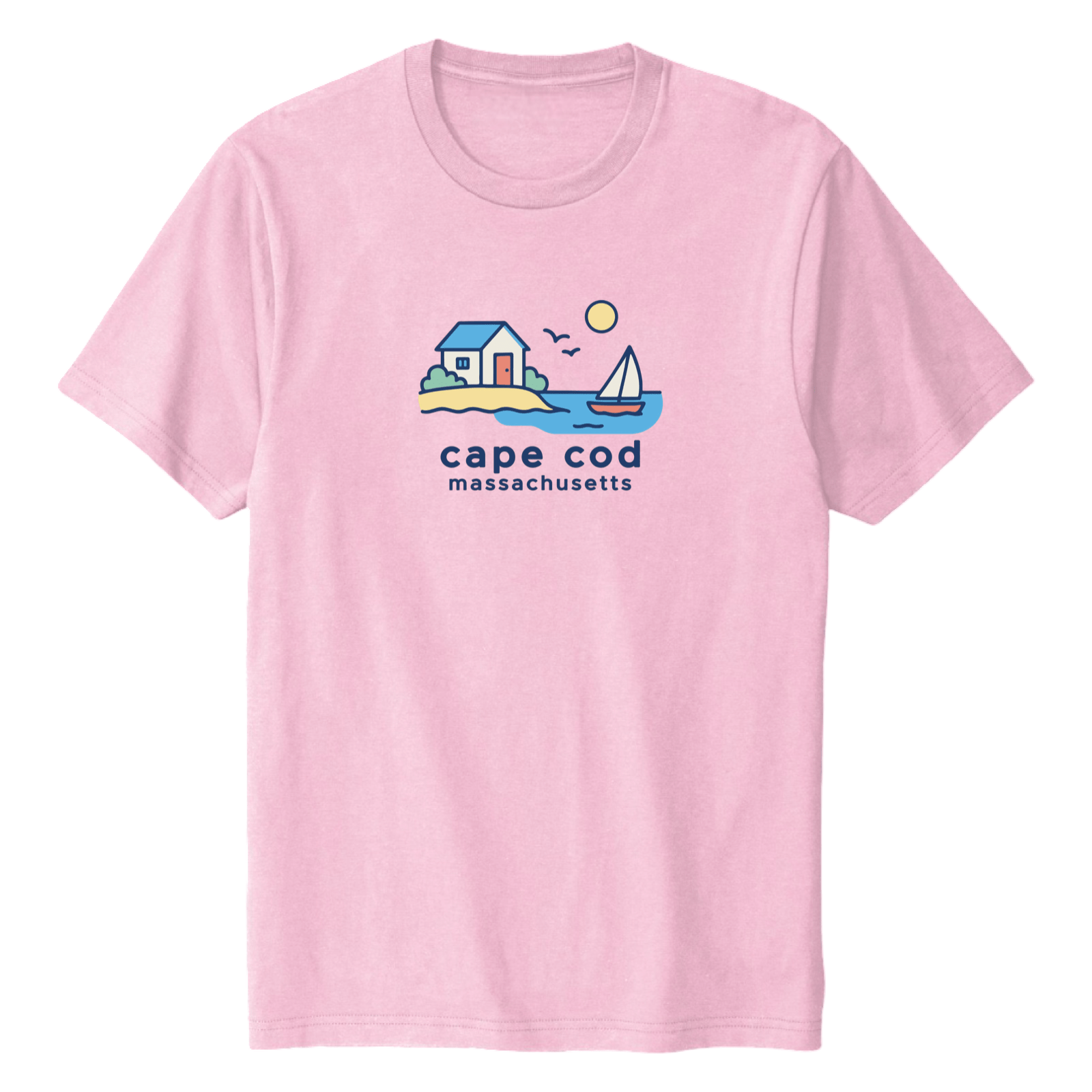 Cape Cod Clothing Company Cape Cod Beach House Soft Cotton T-Shirt