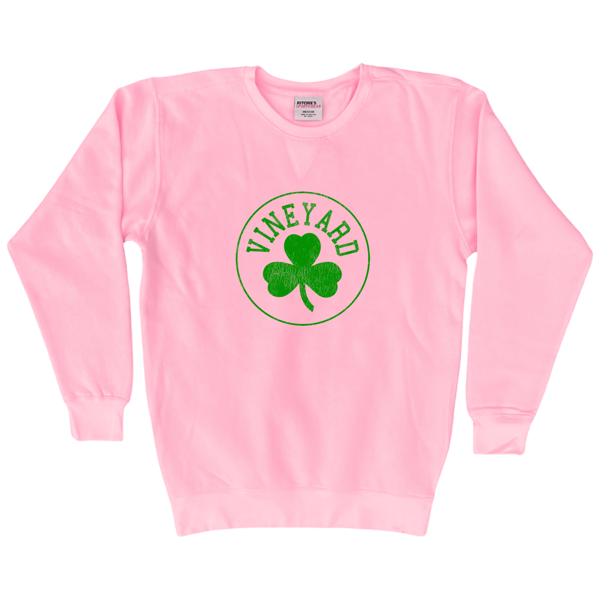 Cape Cod Clothing Company Martha's Vineyard Legacy Shamrock Fleece Crewneck