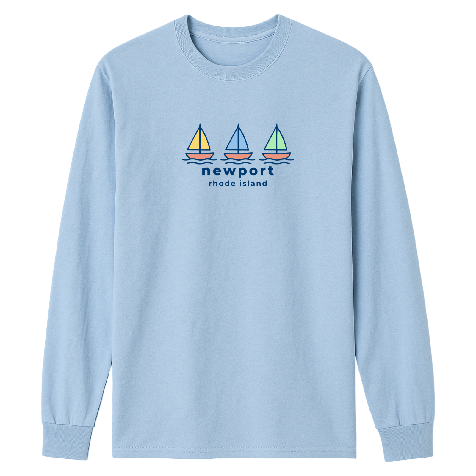 Cape Cod Clothing Company Newport Summer Sails Essential Long Sleeve Tee