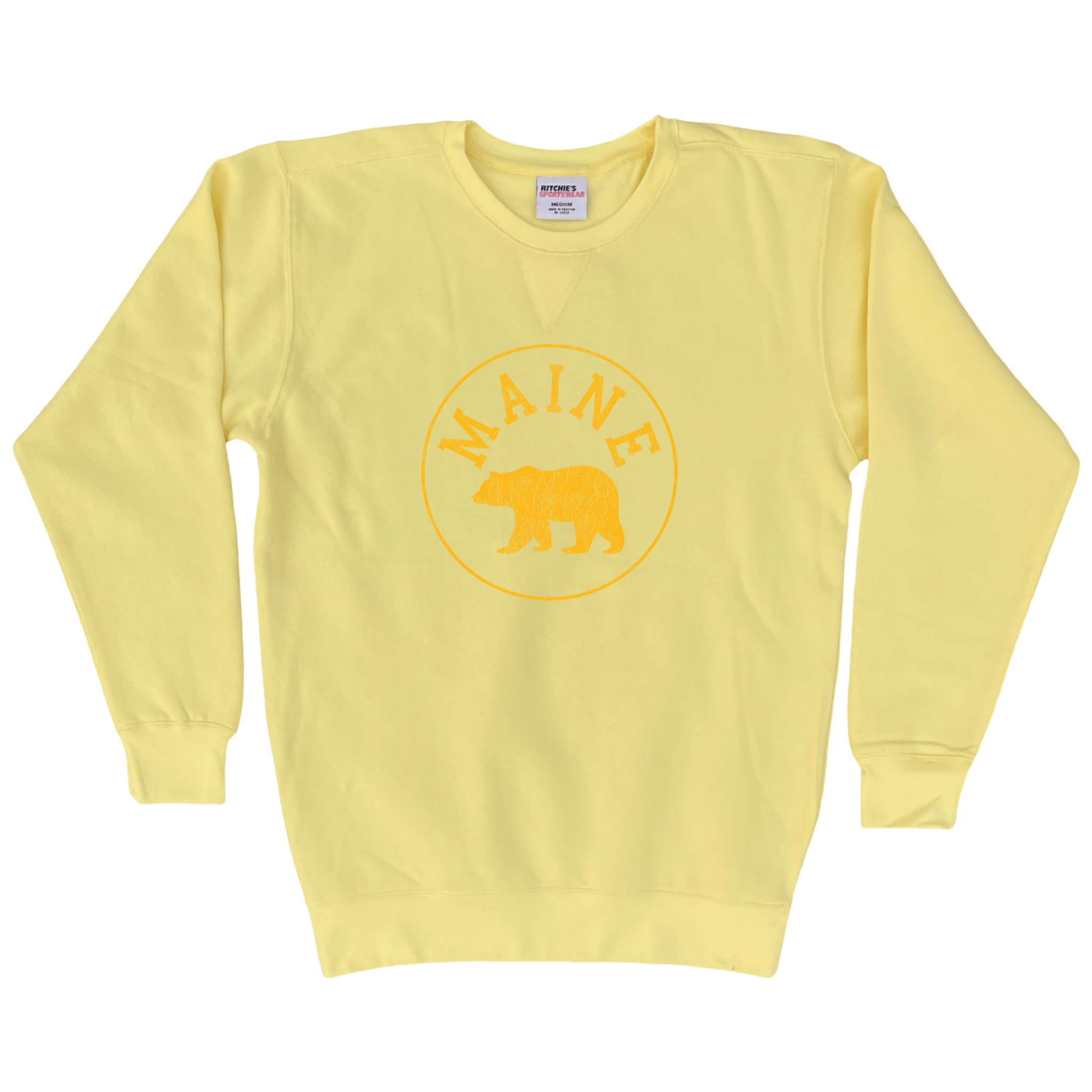 Cape Cod Clothing Company Maine Legacy Bear Fleece Crewneck