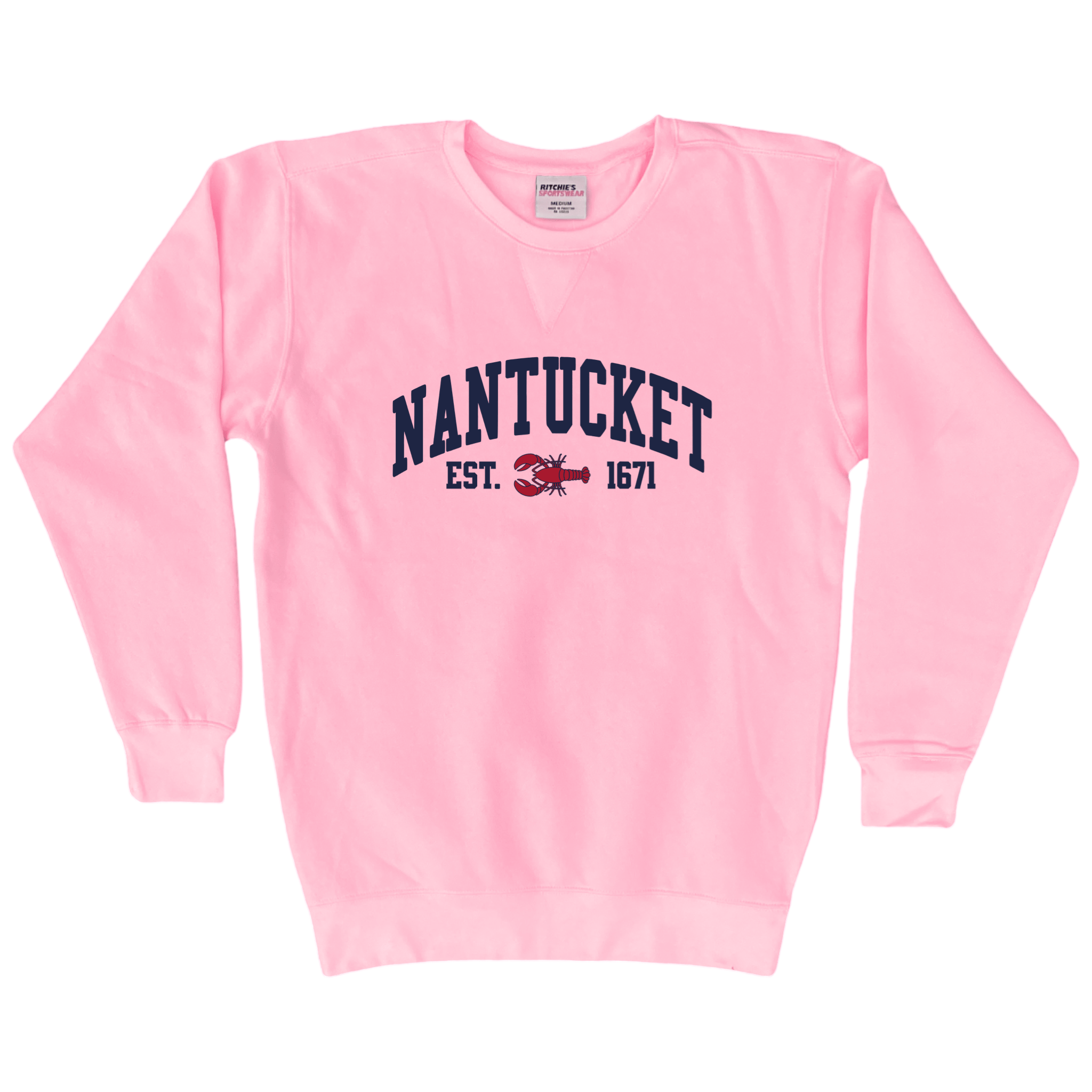 Cape Cod Clothing Company Nantucket Lobster Fleece Crewneck