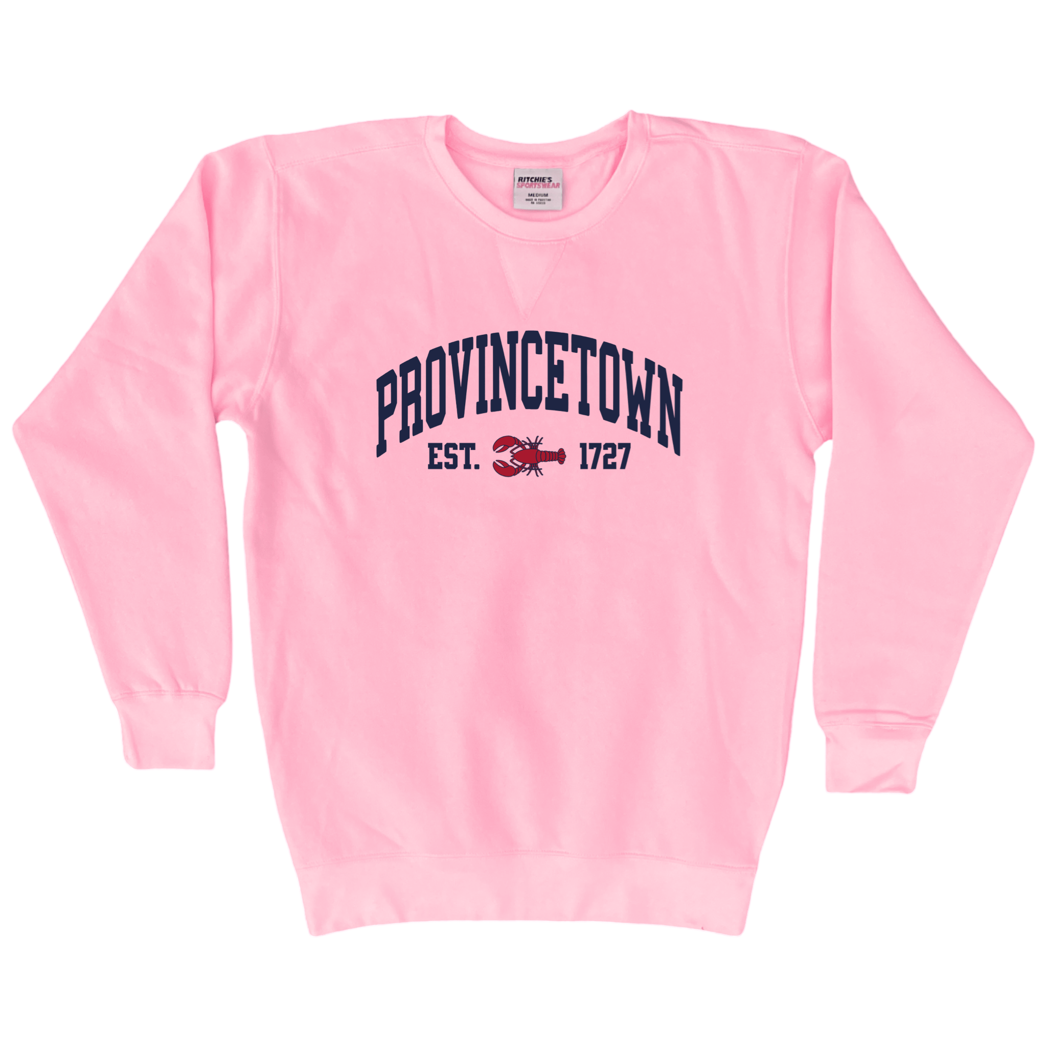 Cape Cod Clothing Company Provincetown Lobster Fleece Crewneck
