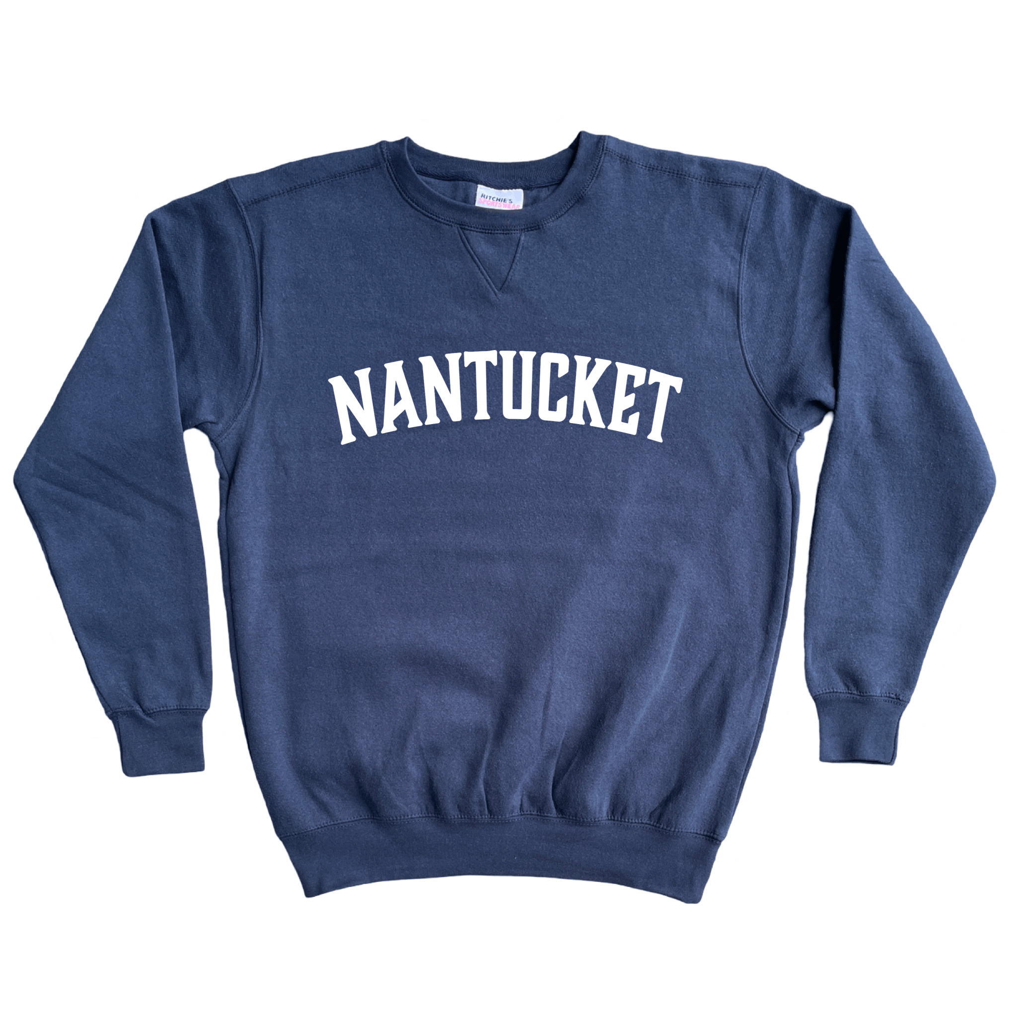 Nantucket Fleece Crewneck Sweatshirt, navy