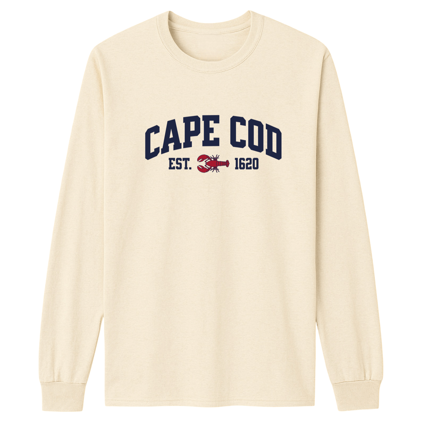 Cape Cod Clothing Company Cape Cod Lobster Essential Long Sleeve Tee