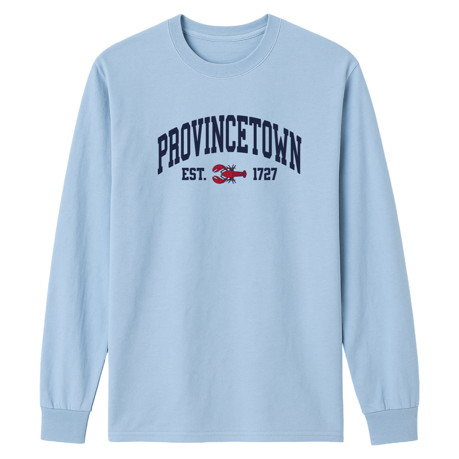 Cape Cod Clothing Company Provincetown Lobster Essential Long Sleeve Tee