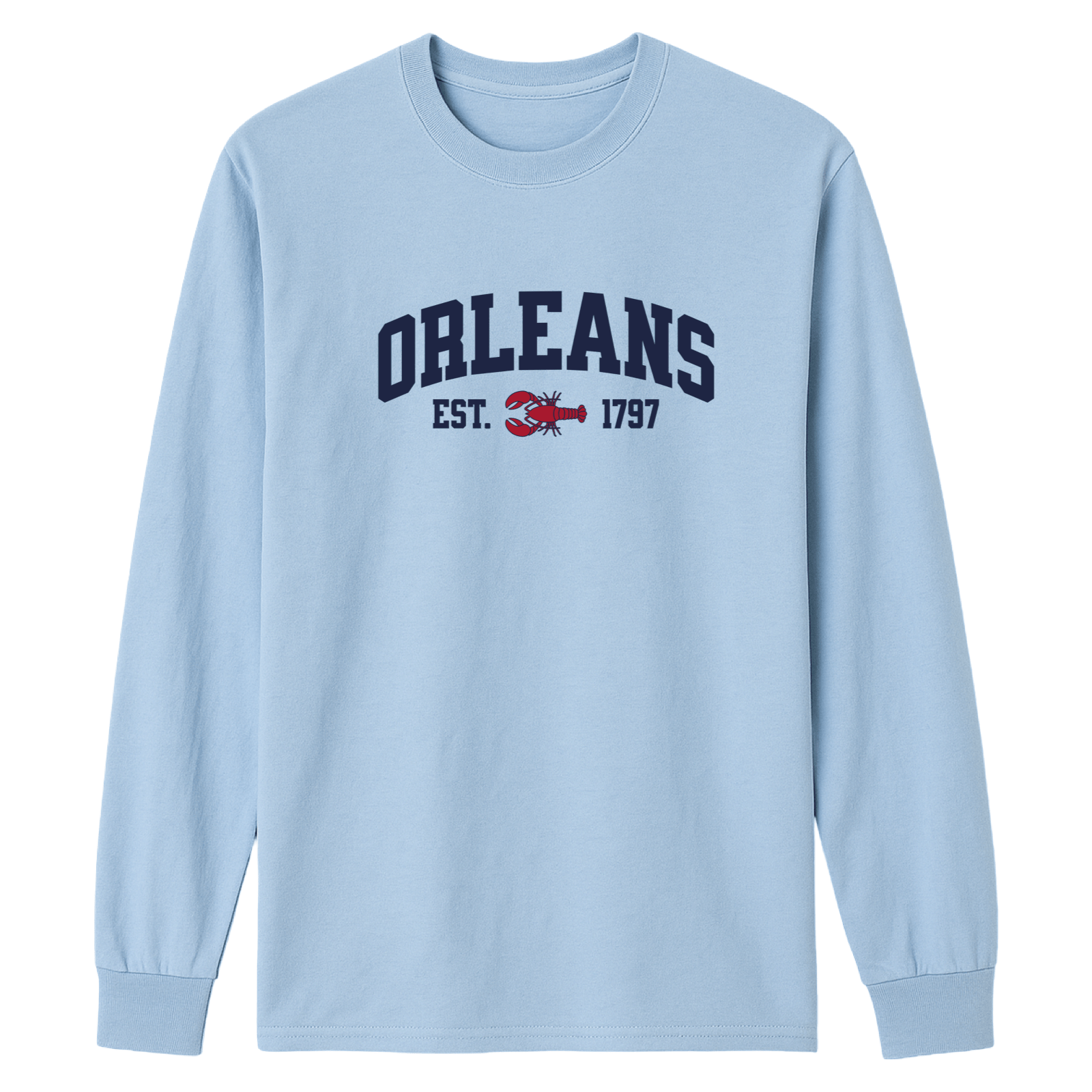 Cape Cod Clothing Company Orleans Lobster Essential Long Sleeve Tee