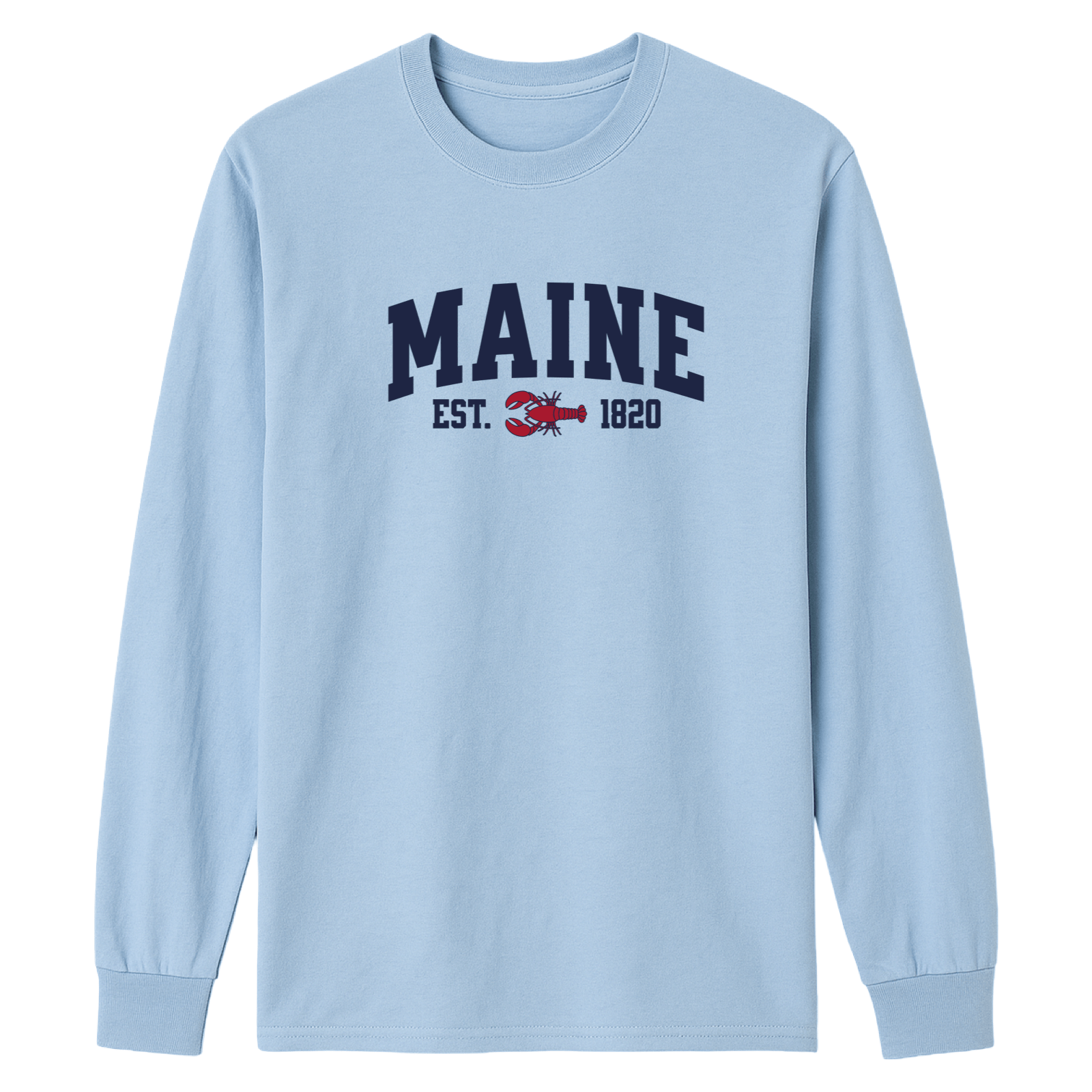 Cape Cod Clothing Company Maine Lobster Essential Long Sleeve Tee