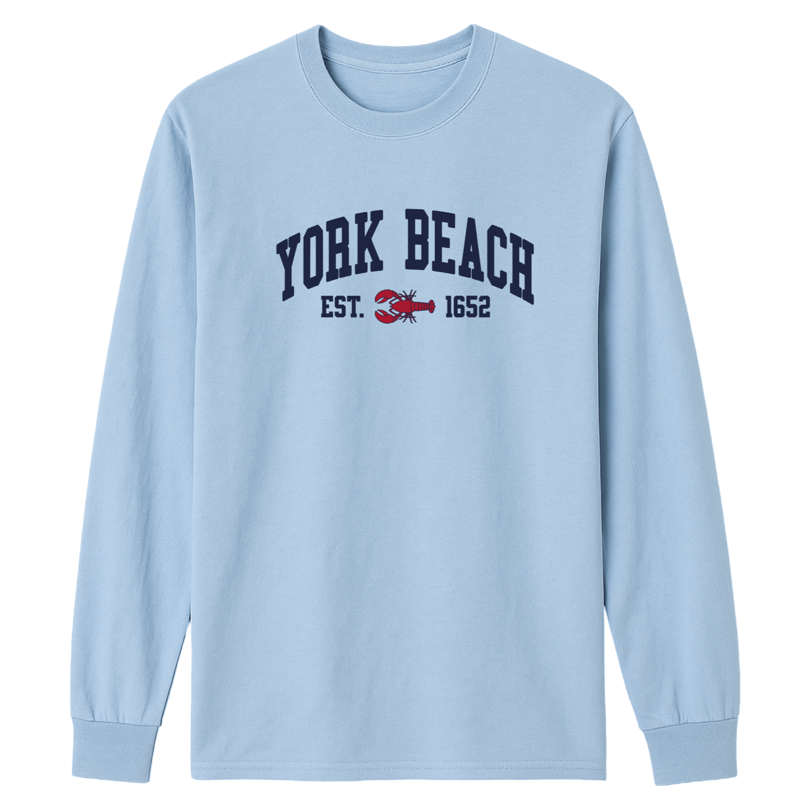 Cape Cod Clothing Company York Beach Lobster Essential Long Sleeve Tee