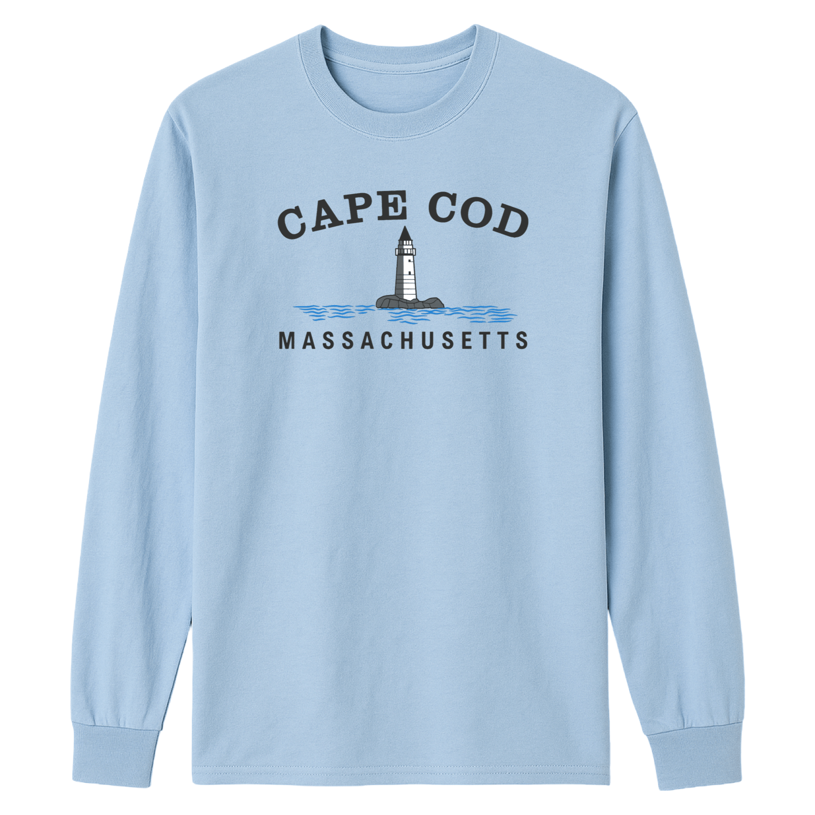 Cape Cod Clothing Company Cape Cod Big Lighthouse Essential Long Sleeve Tee