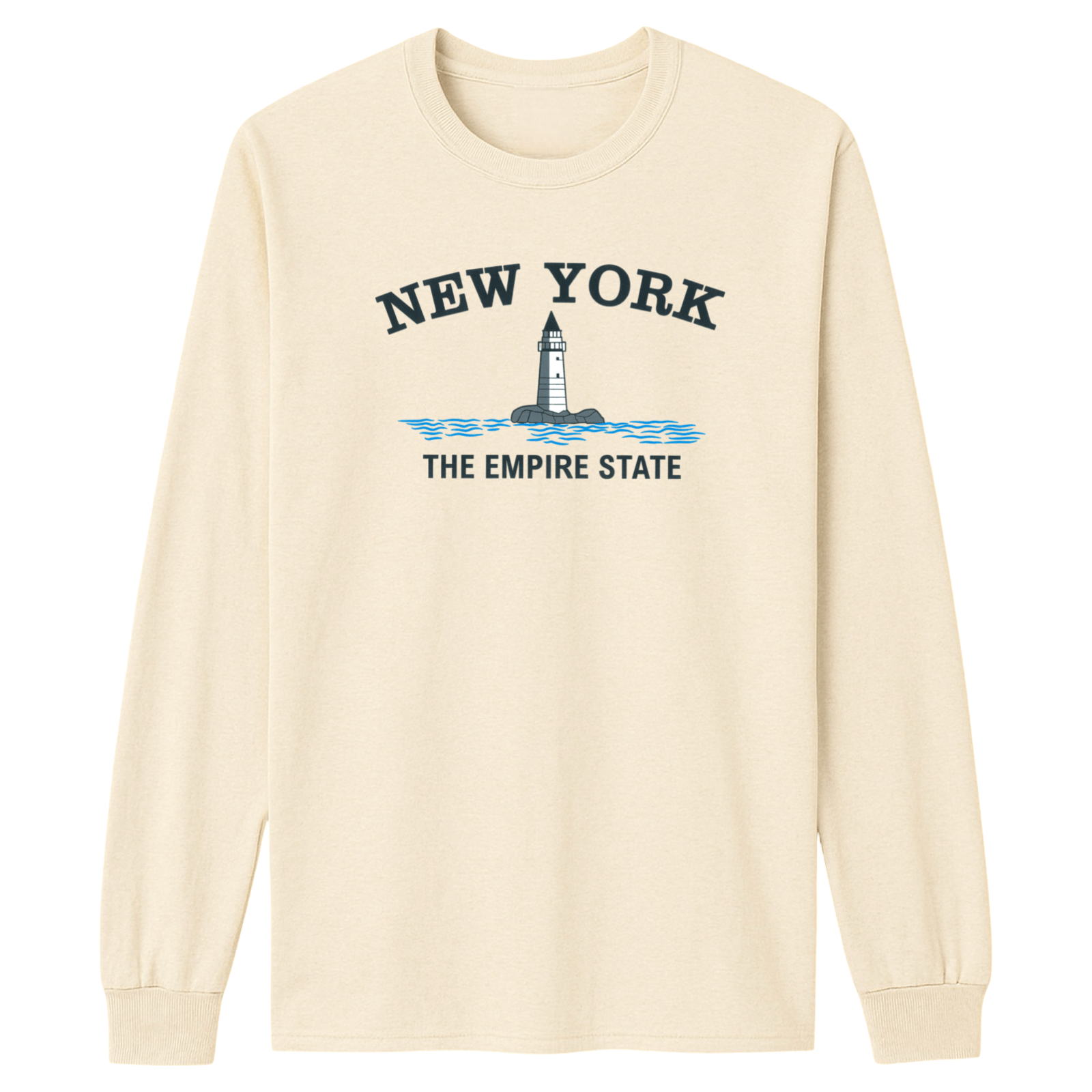 Cape Cod Clothing Company New York Big Lighthouse Essential Long Sleeve Tee