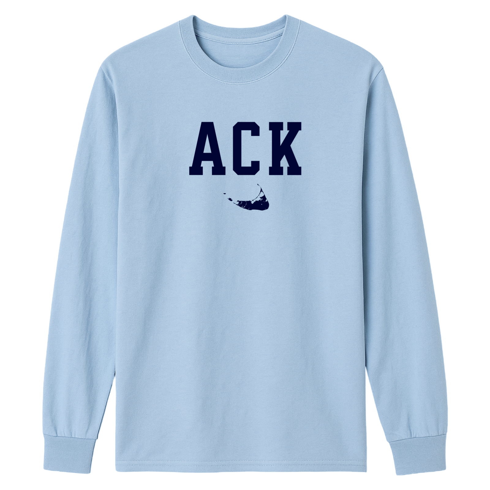 Cape Cod Clothing Company Nantucket ACK Essential Long Sleeve Tee