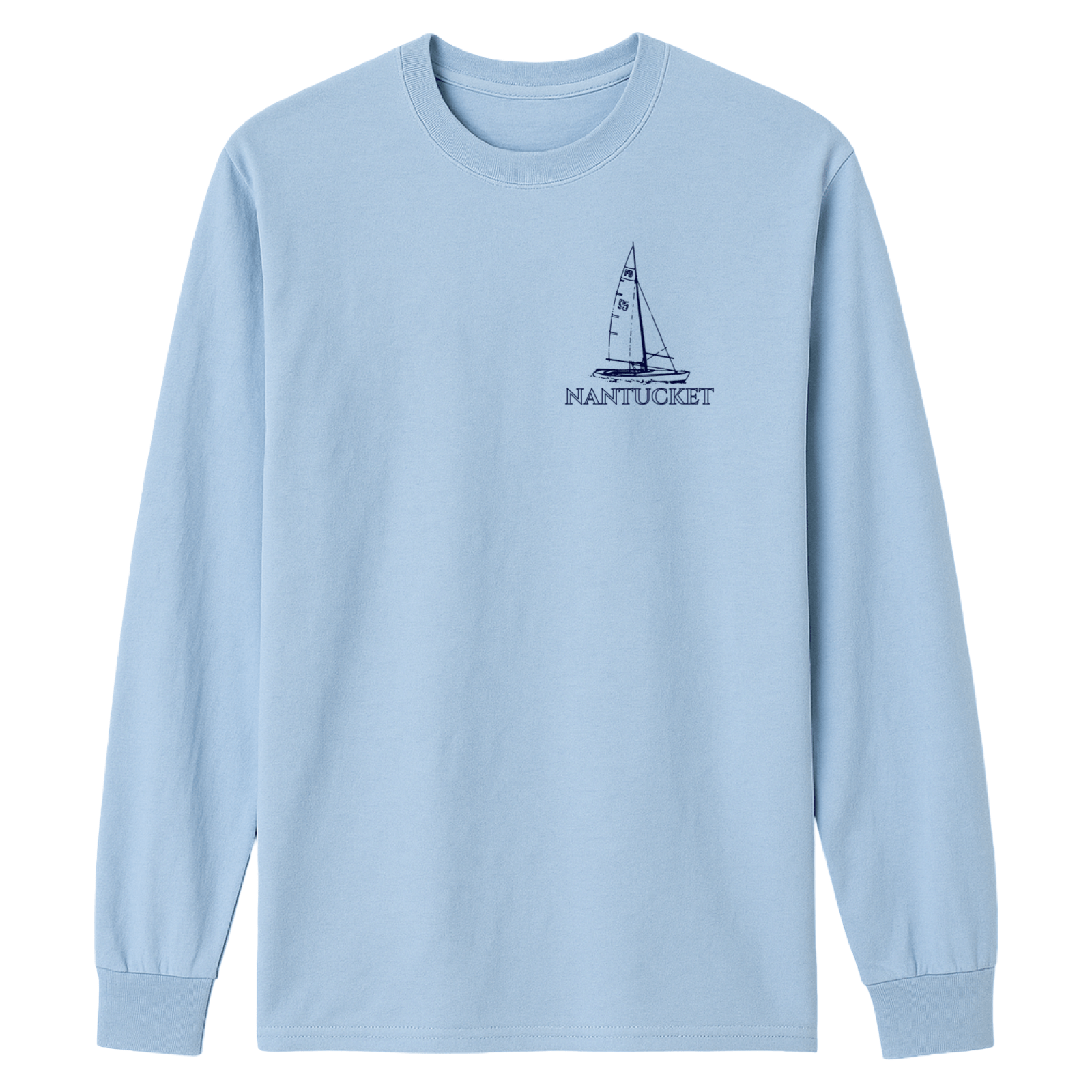 Cape Cod Clothing Company Nantucket Sailboat Essential Long Sleeve Tee