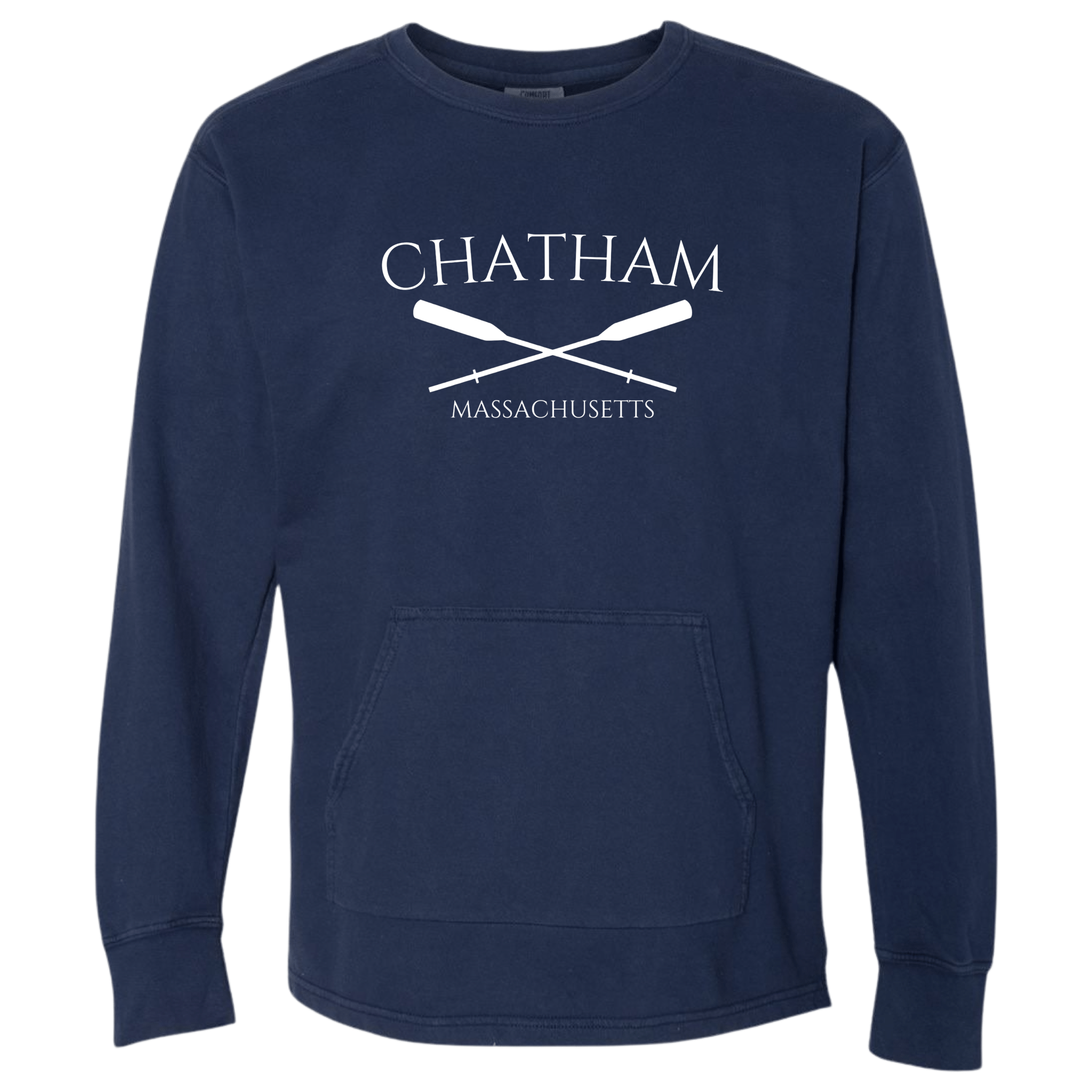 Chatham Crossed Oar Comfort Colors French Terry Crewneck