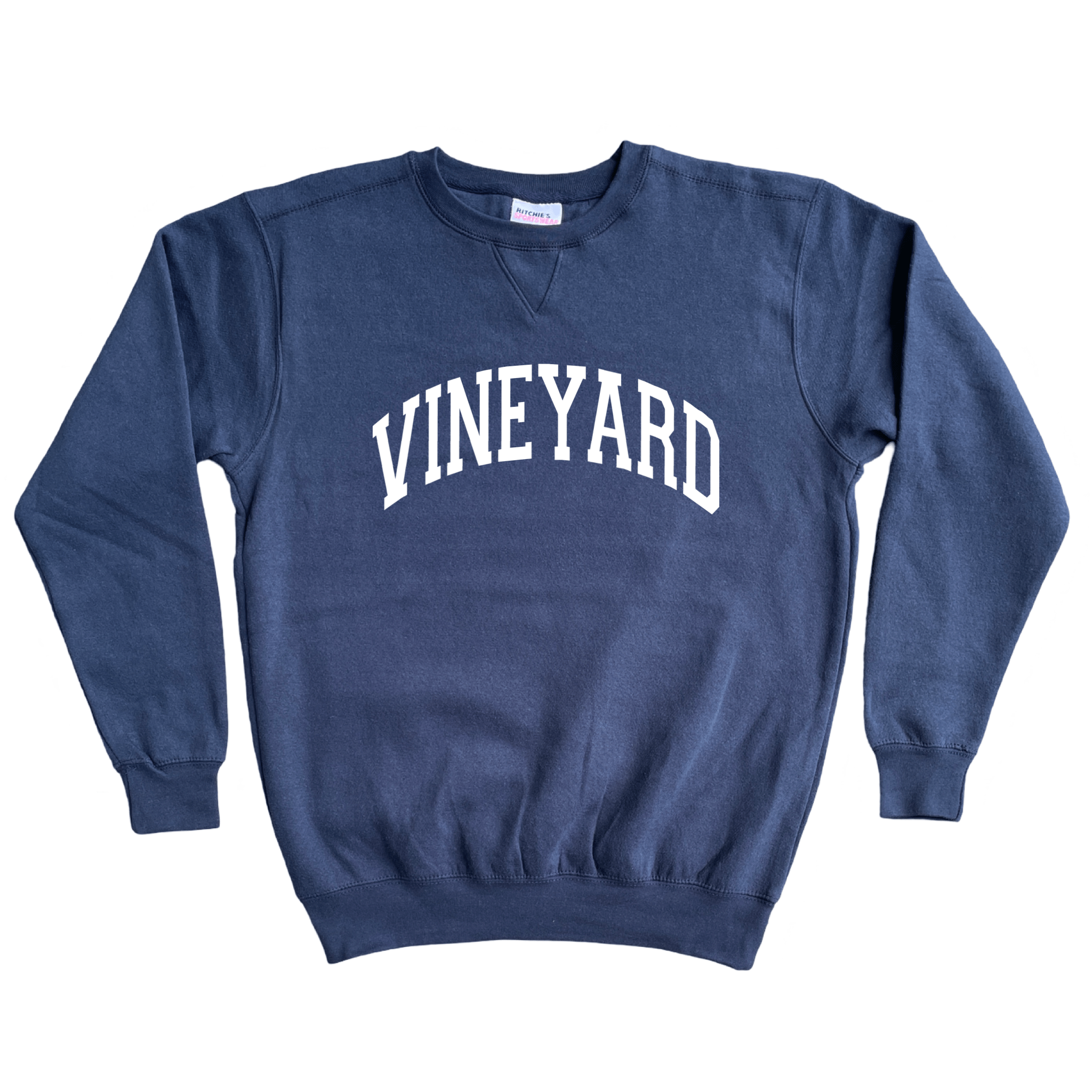 Martha's Vineyard Fleece Crewneck Sweatshirt, navy